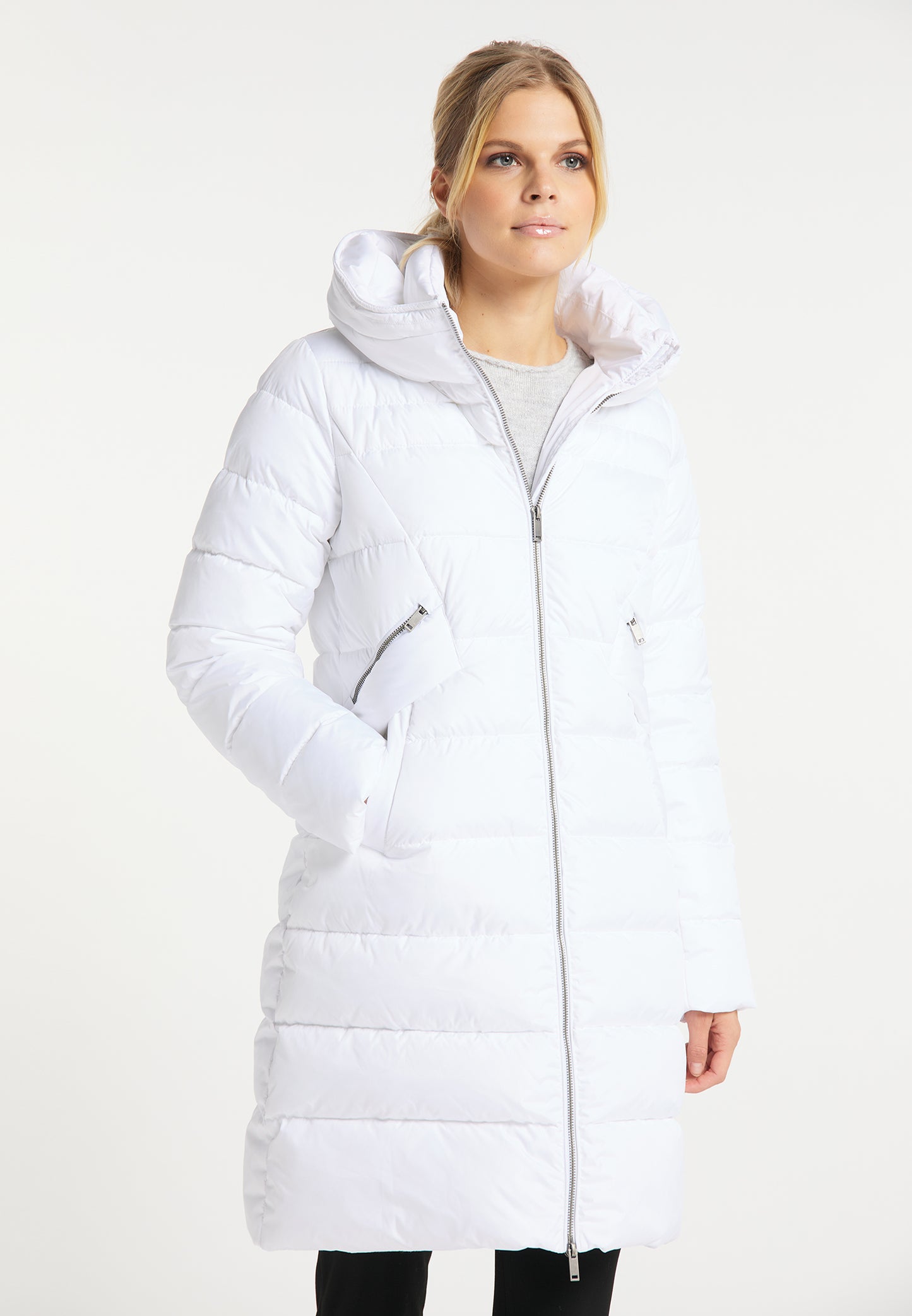 usha WHITE LABEL Women's Quilted Coat