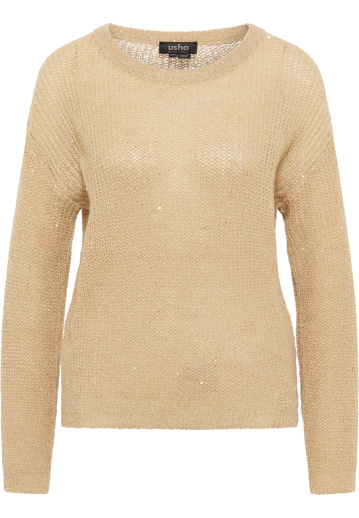 usha BLACK LABEL Women's Crew Neck Sweater