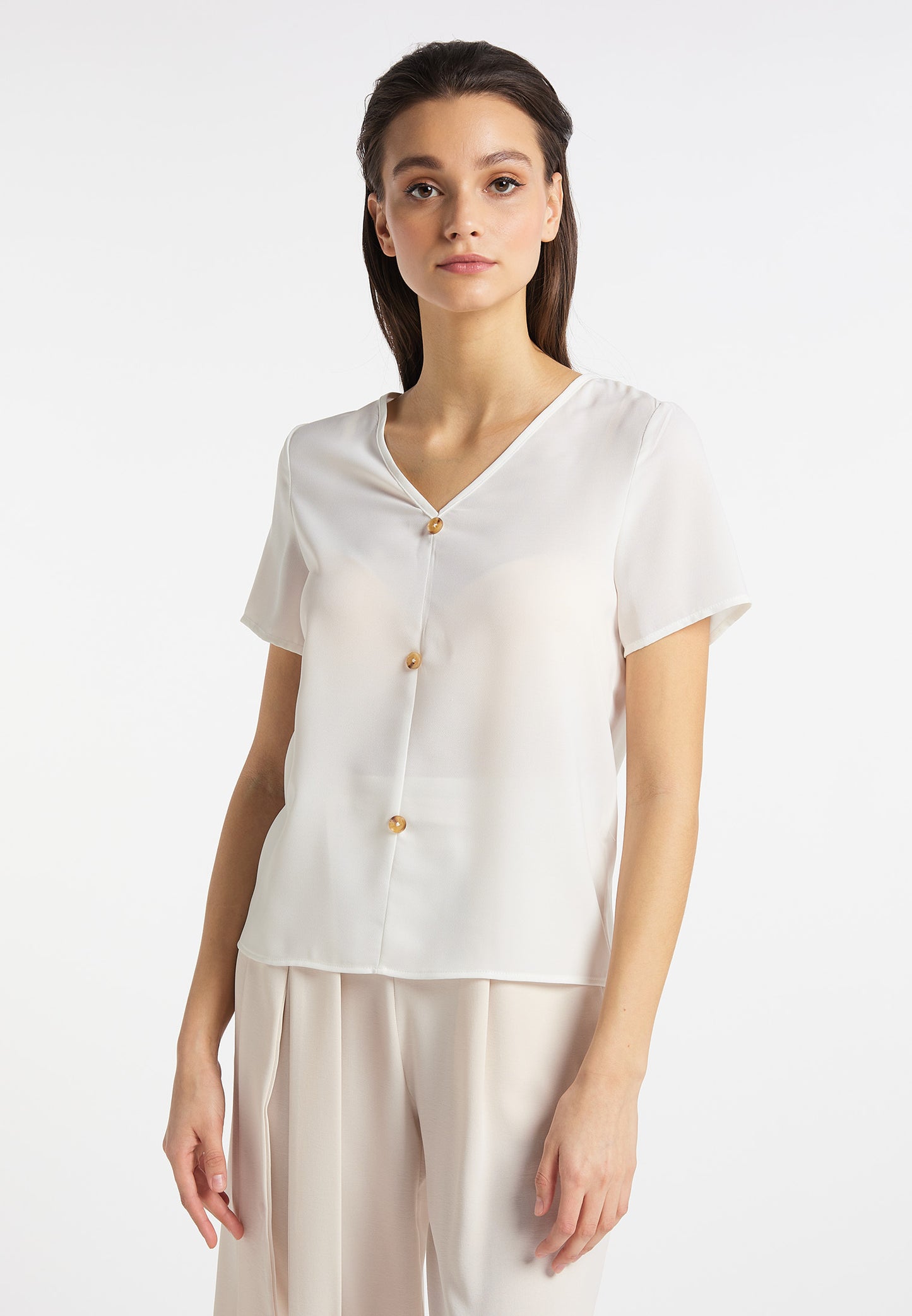 usha WHITE LABEL Women's Blouse Shirt