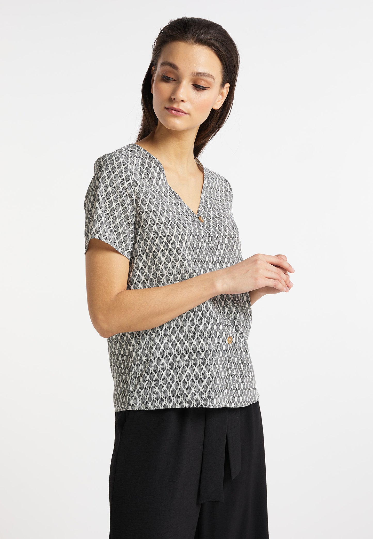 usha WHITE LABEL Women's Blouse Shirt