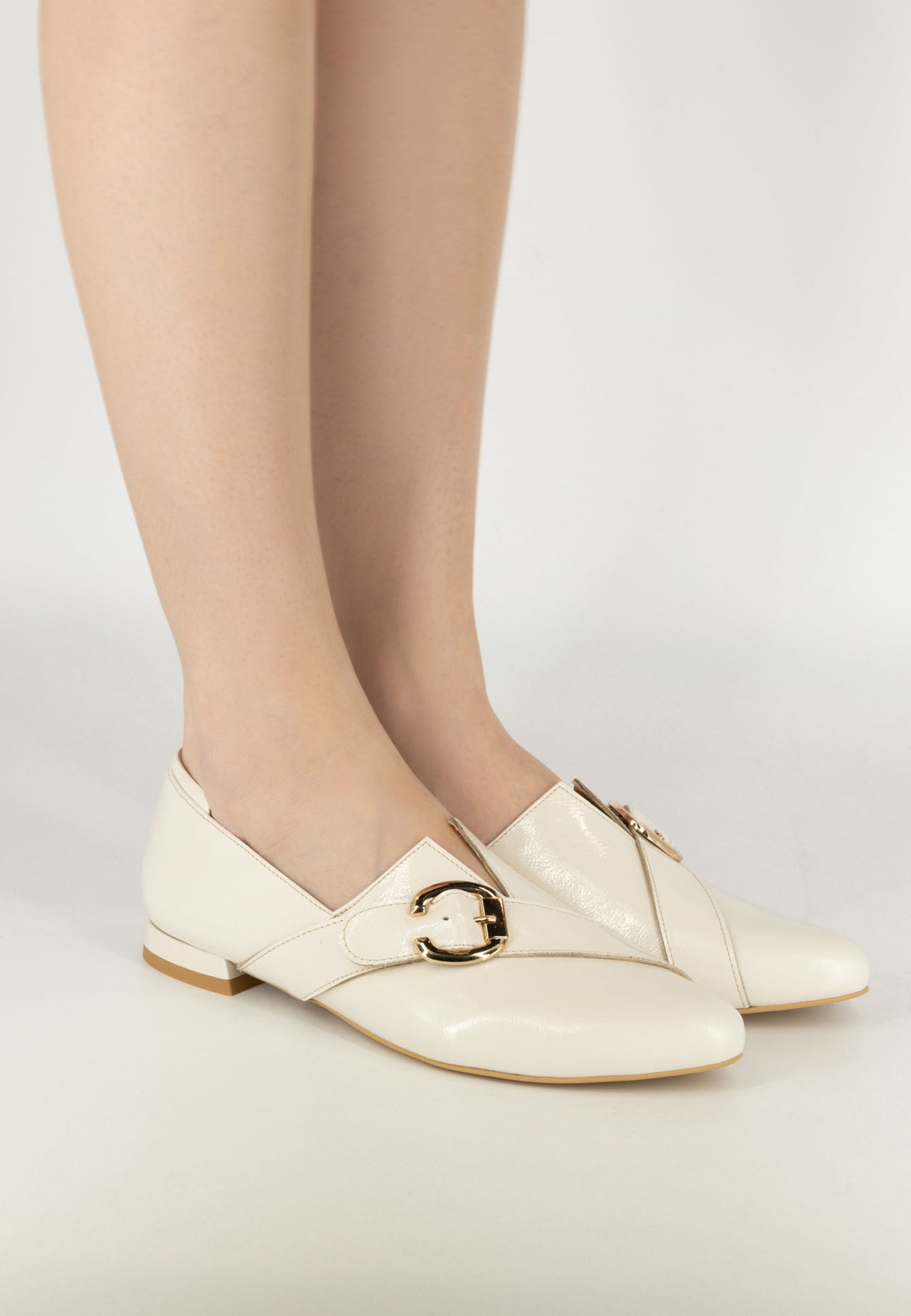 usha BLACK LABEL Women's Loafers Aus Leder