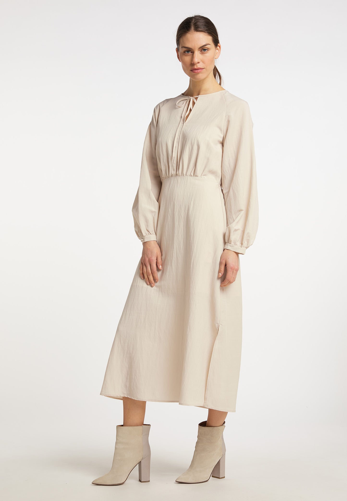 usha WHITE LABEL Women's Dress Long Sleeve Maxi