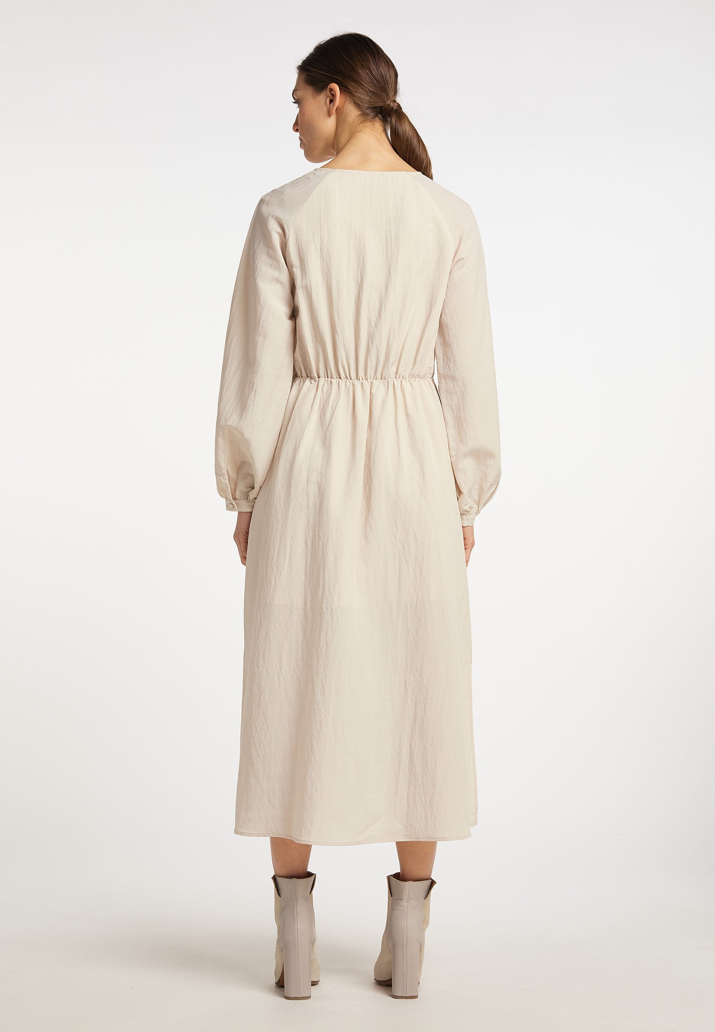 usha WHITE LABEL Women's Dress Long Sleeve Maxi