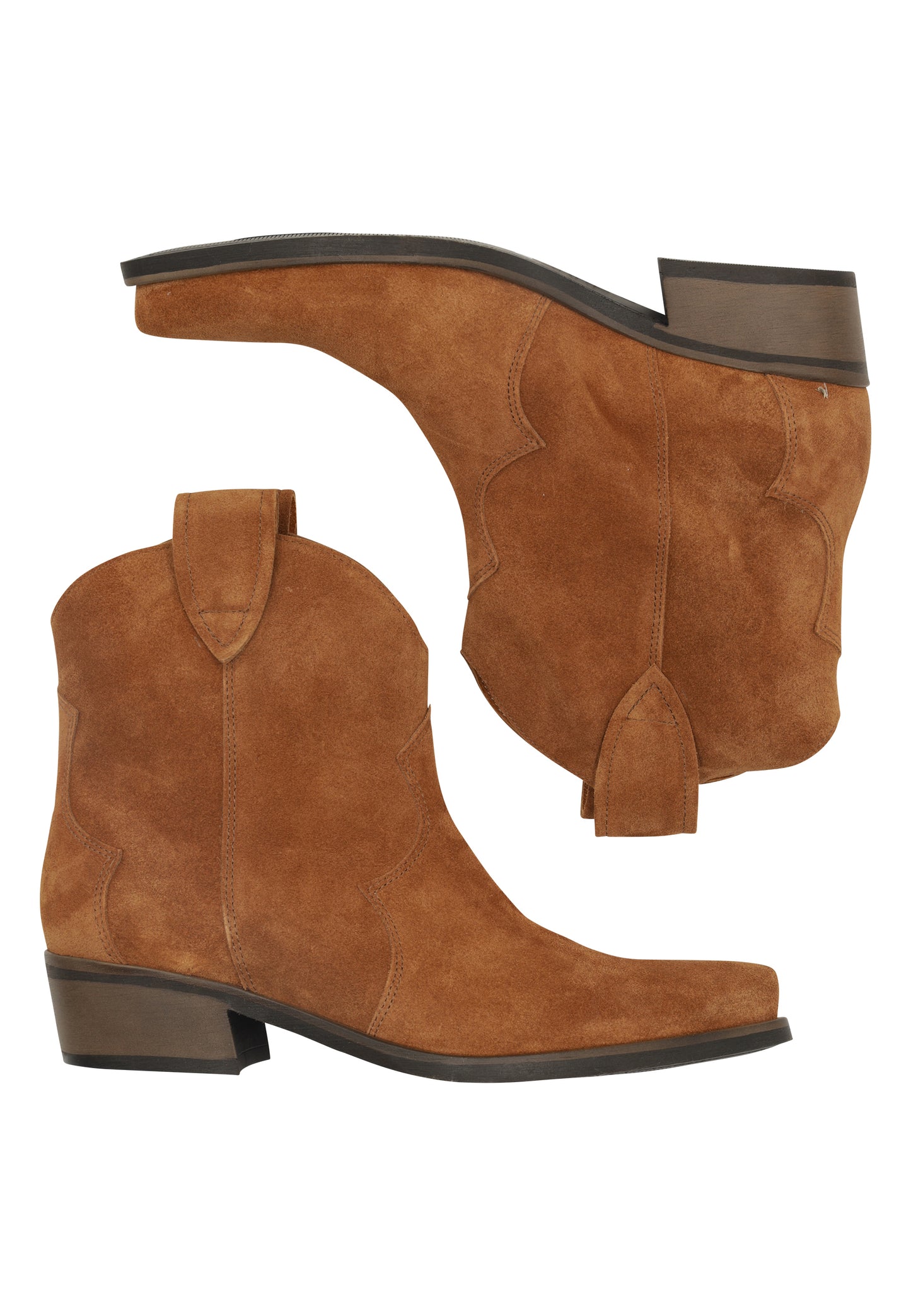 usha FESTIVAL Women's Suede Ankle Boots