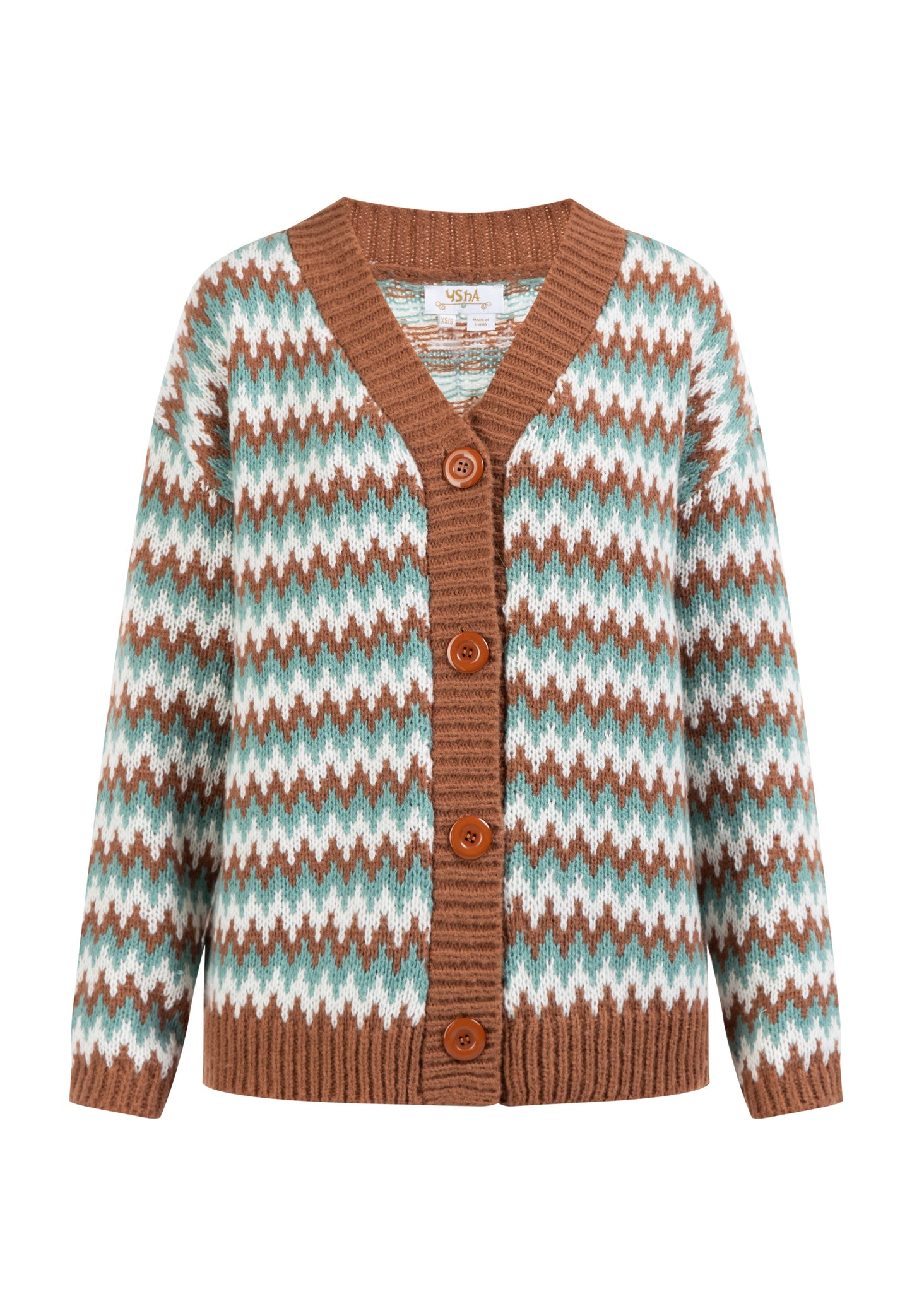 usha FESTIVAL Women's Cardigan With Button
