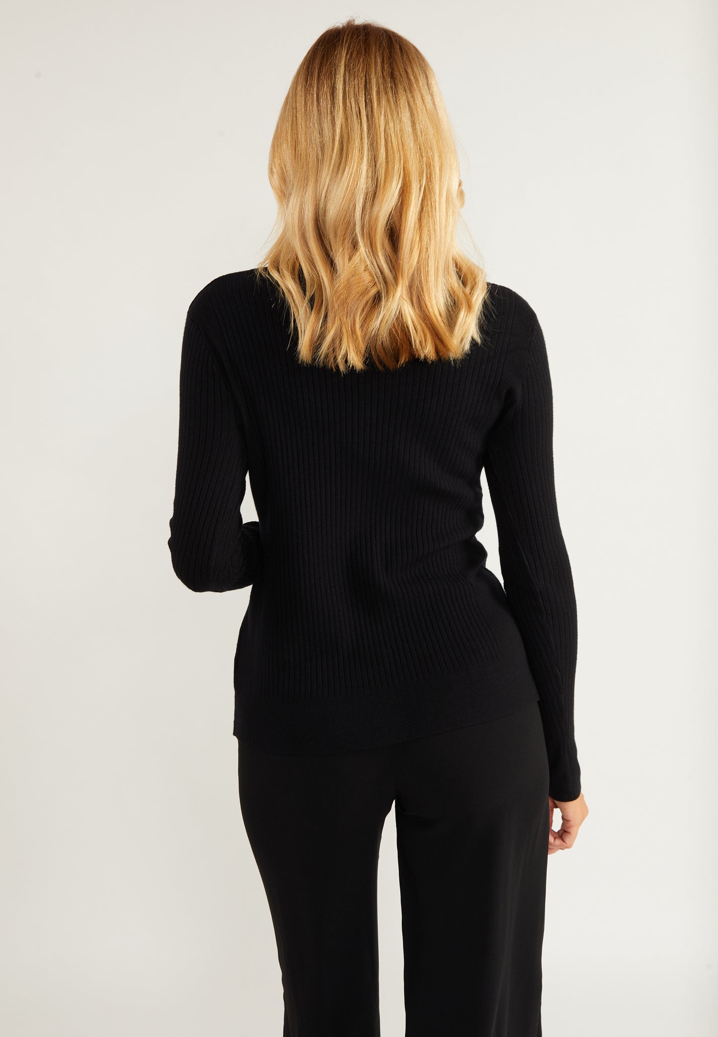usha BLACK LABEL Women's Cardigan With Button