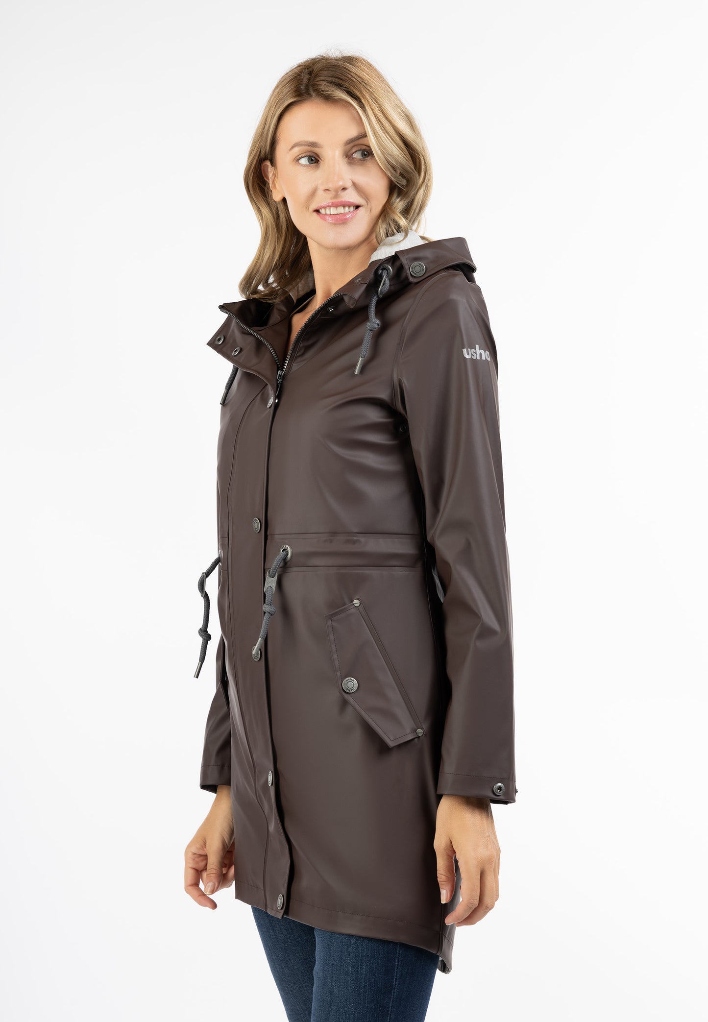 usha Damen Regenmantel