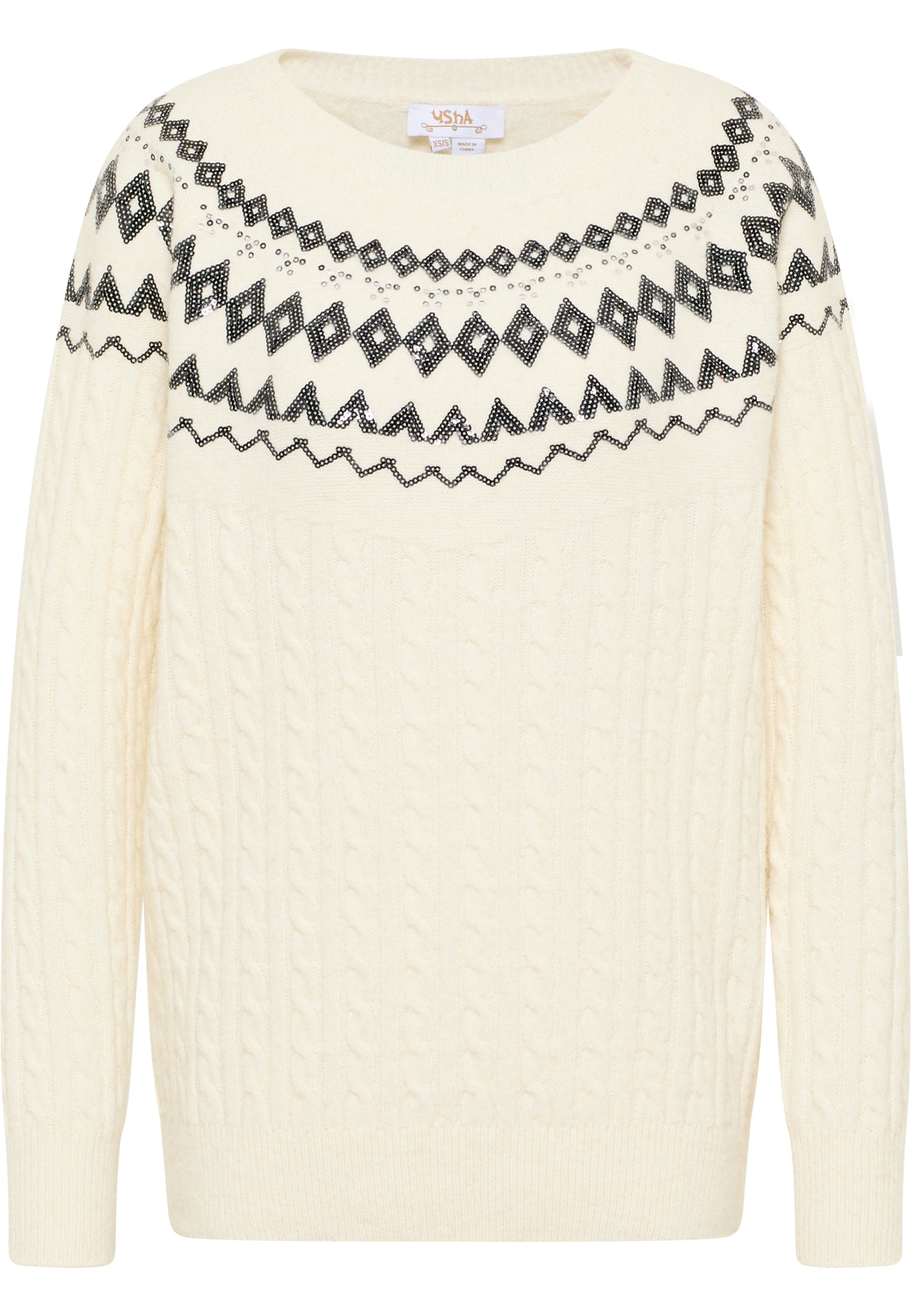 usha FESTIVAL Women's Knit Sweater