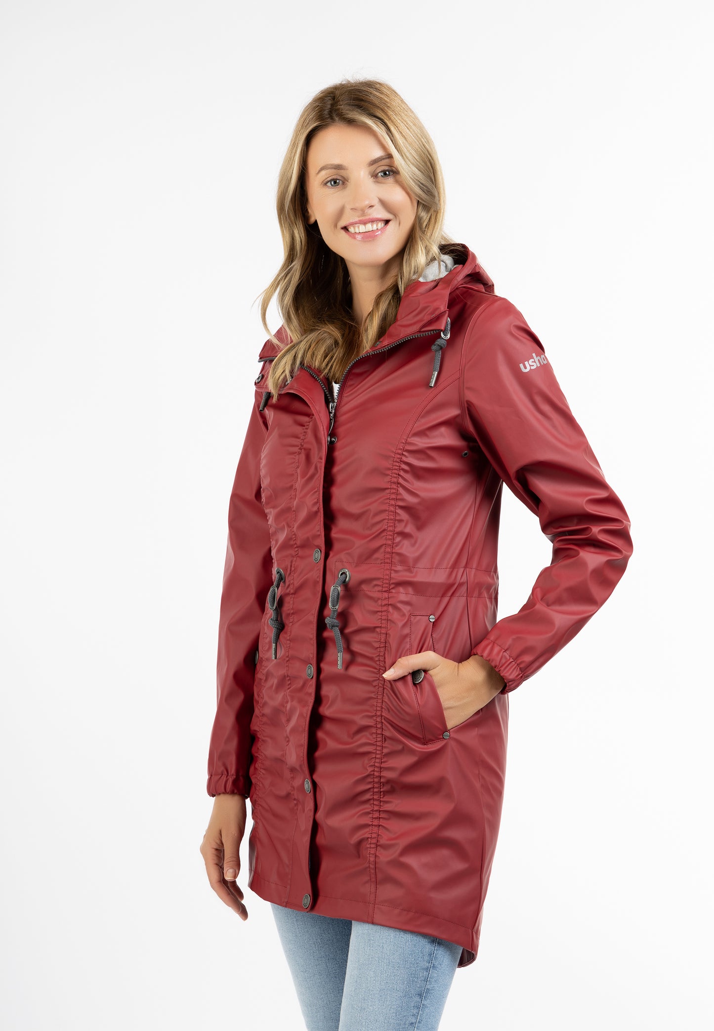 usha Damen Regenmantel