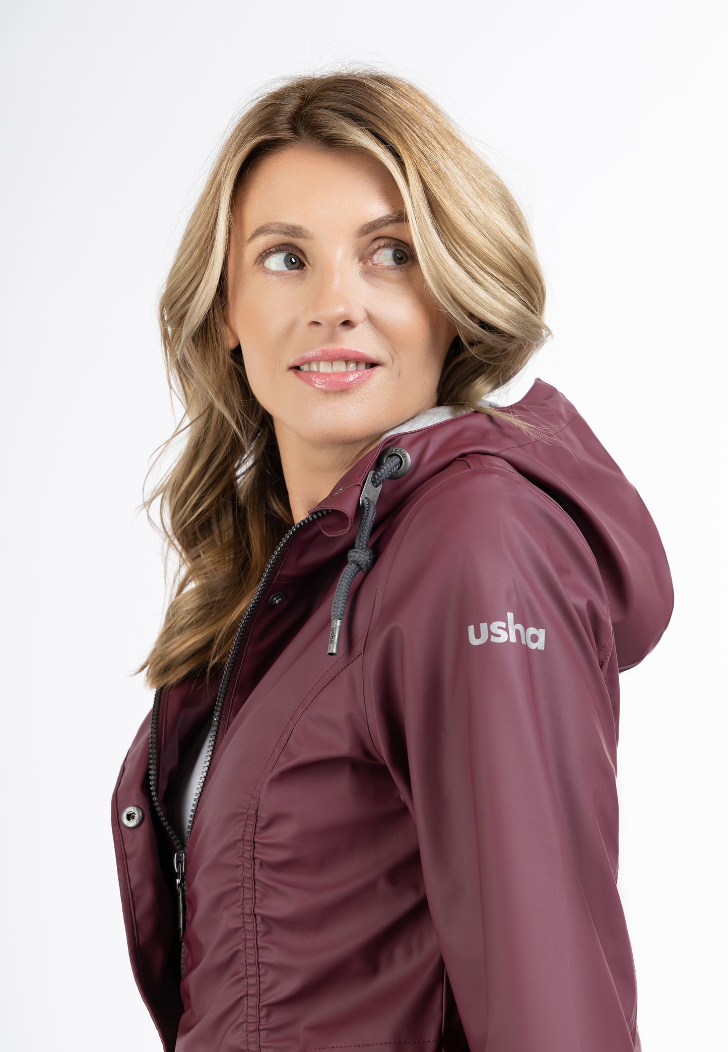 usha Damen Regenmantel