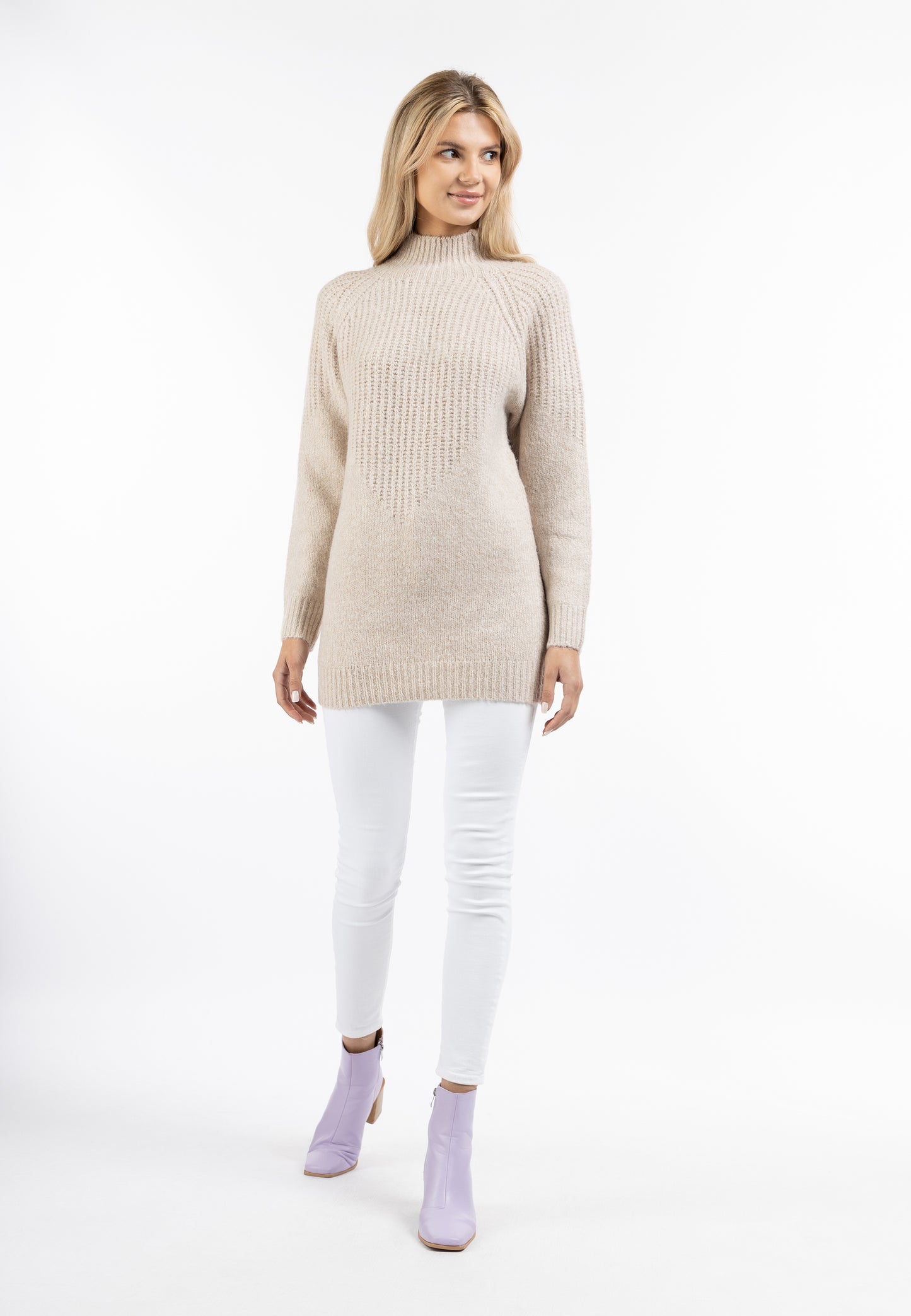 usha WHITE LABEL Women's Knit Sweater