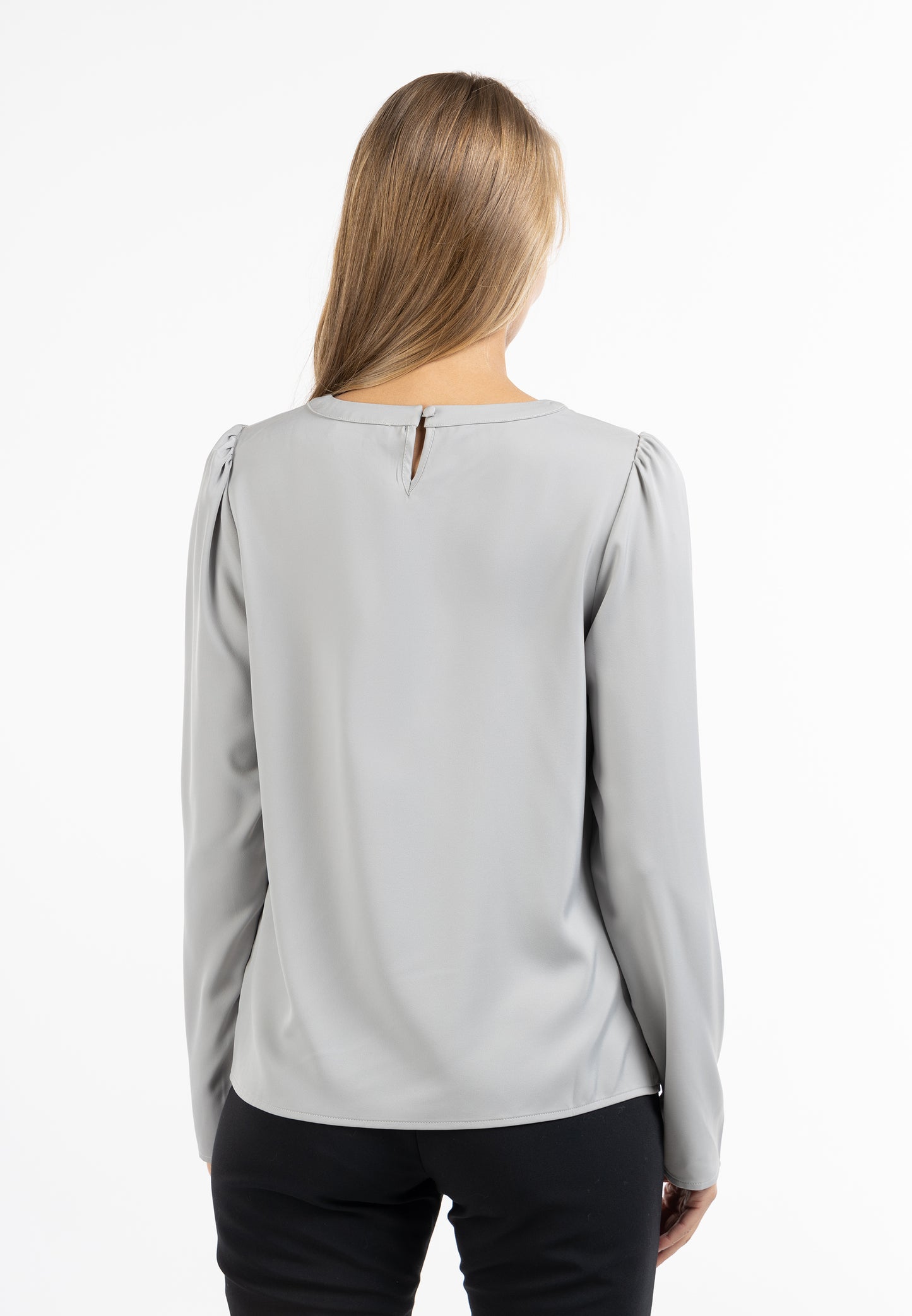 usha BLACK LABEL Women's Long Sleeve Blouse