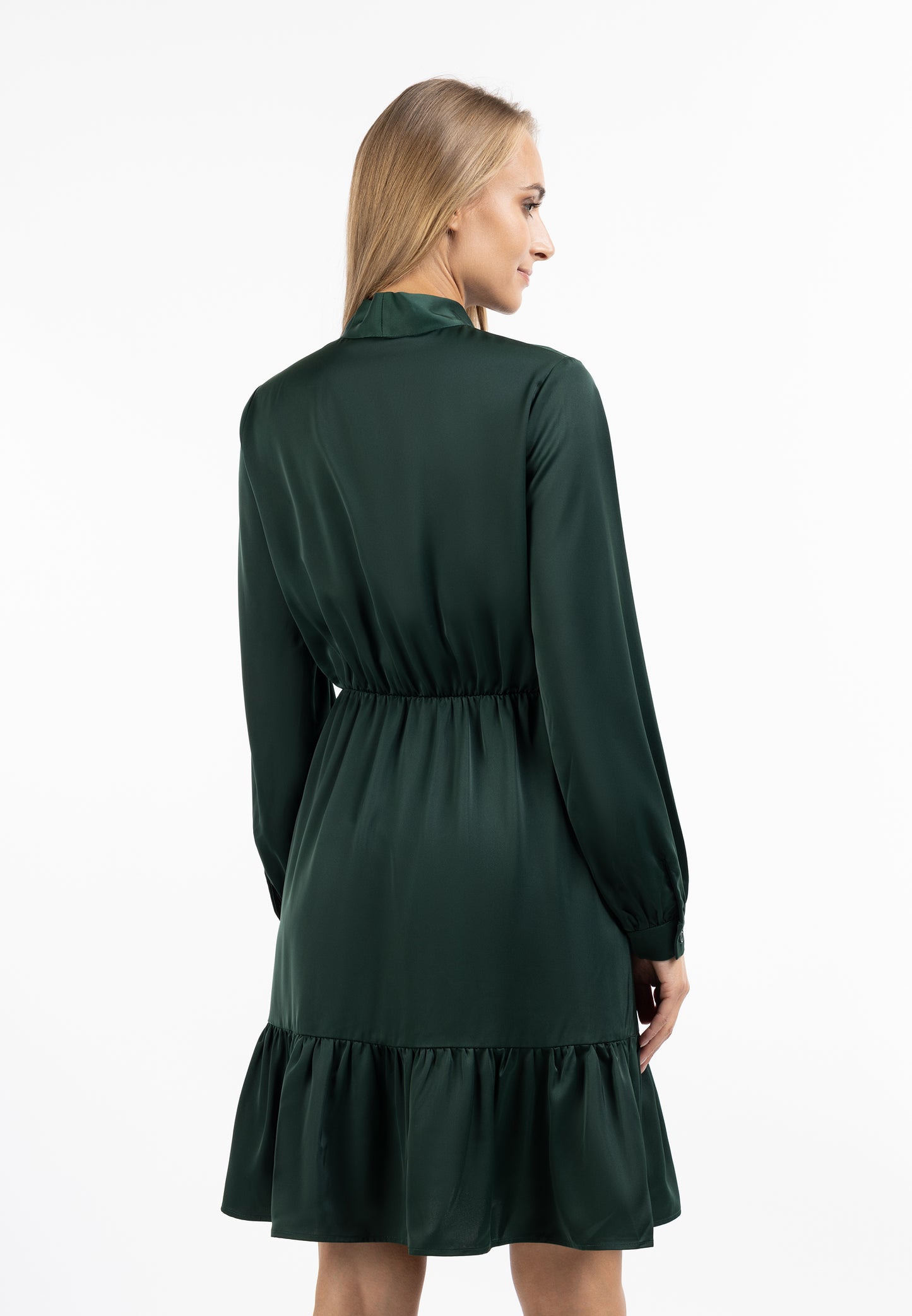 usha BLACK LABEL Women's Long Sleeve Dress