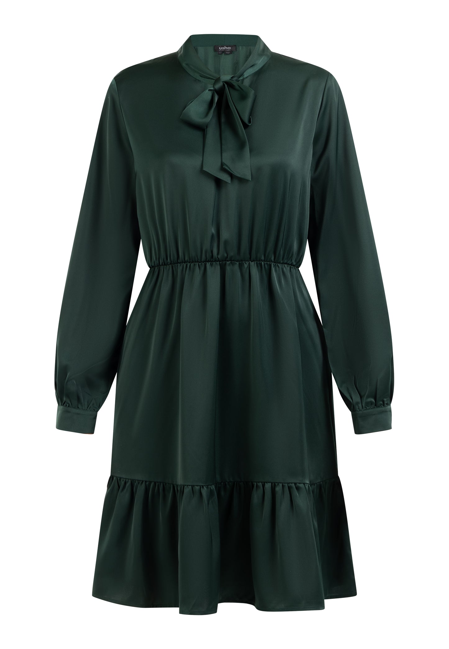 usha BLACK LABEL Women's Long Sleeve Dress