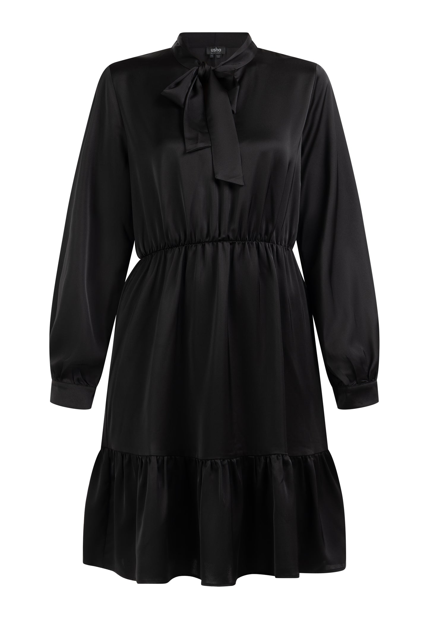 usha BLACK LABEL Women's Long Sleeve Dress