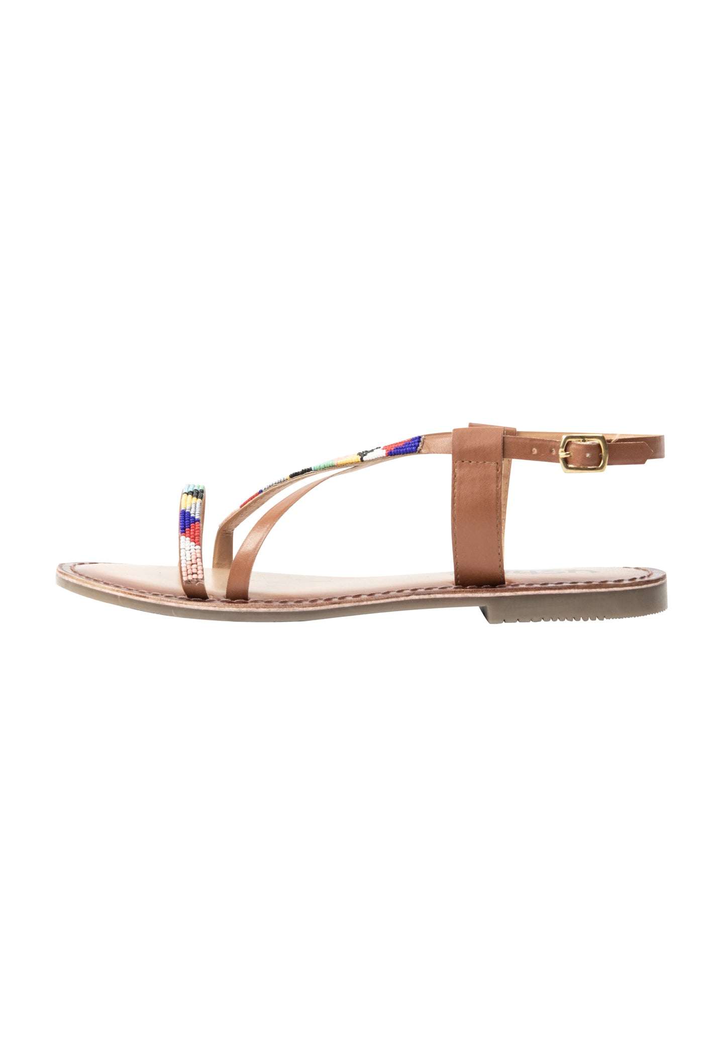 usha FESTIVAL Women's Beaded Sandals