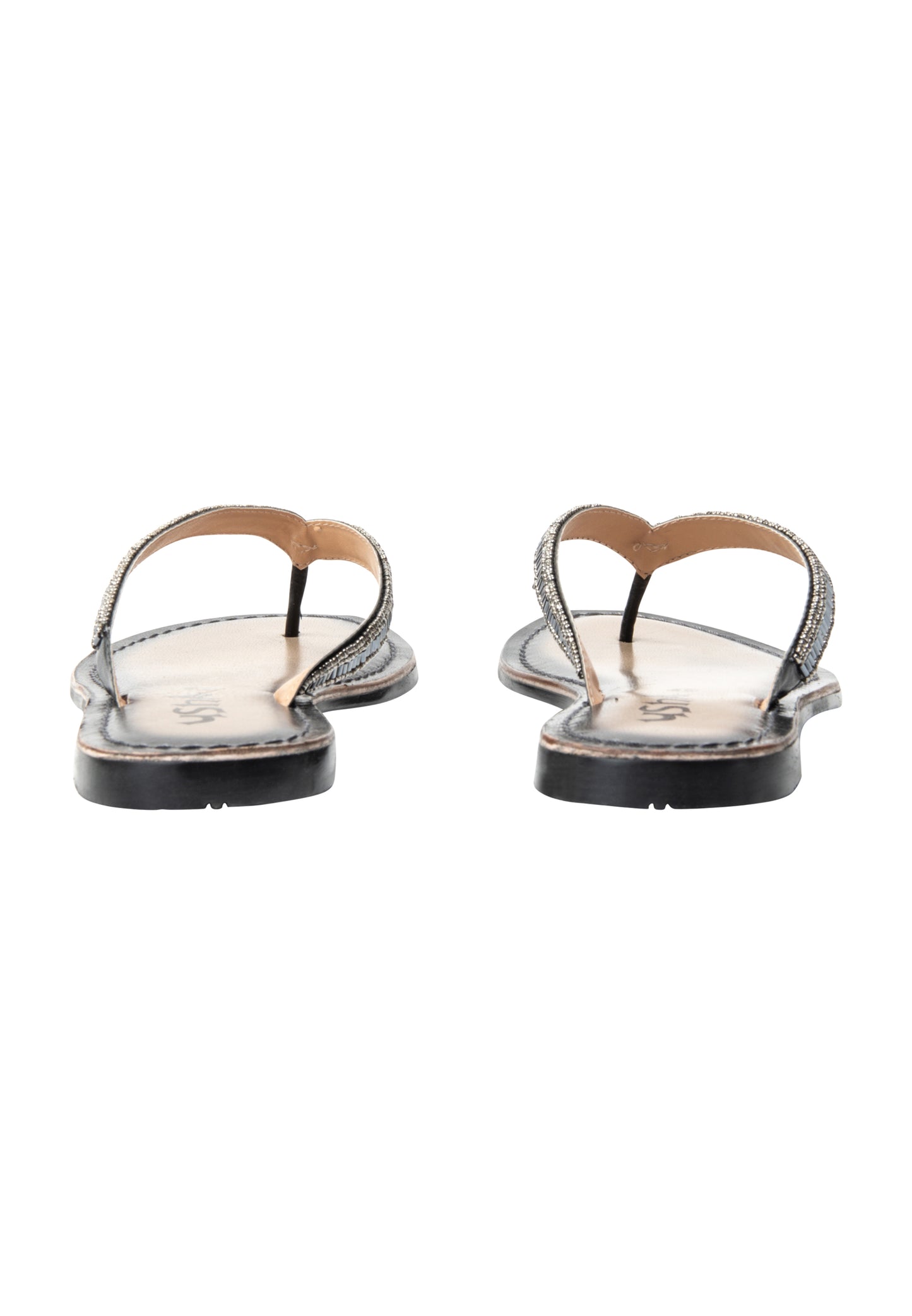 usha FESTIVAL Women's Beaded Sandals