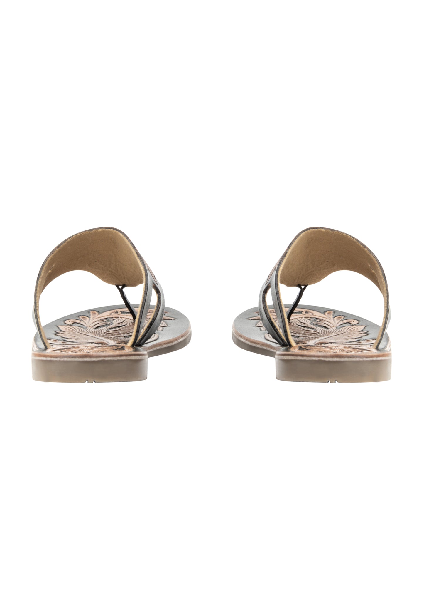 usha FESTIVAL Women's Leather Sandals