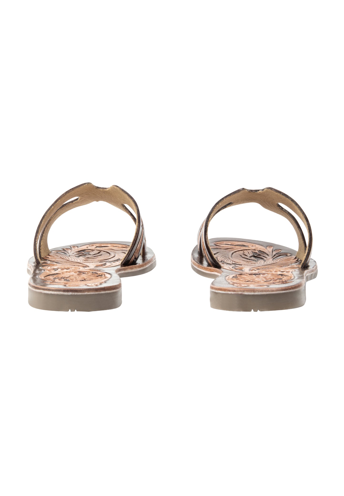 usha FESTIVAL Women's Leather Sandals