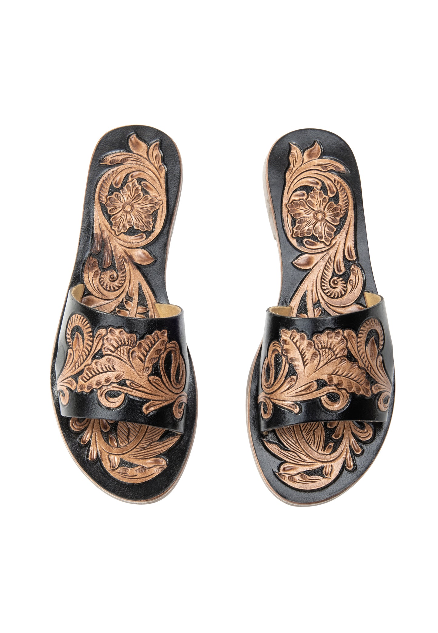usha FESTIVAL Women's Leather Sandals