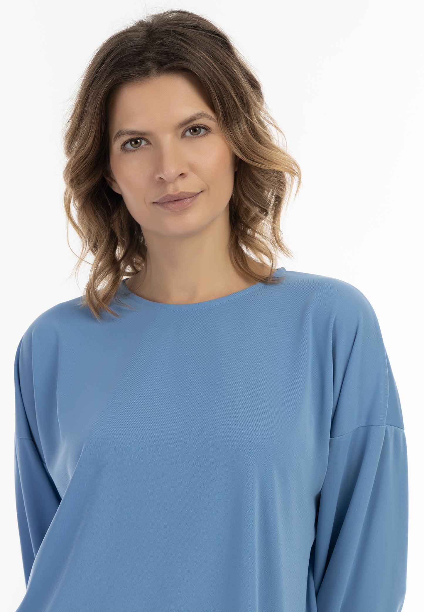 usha BLACK LABEL Women's Long Sleeve Blouse
