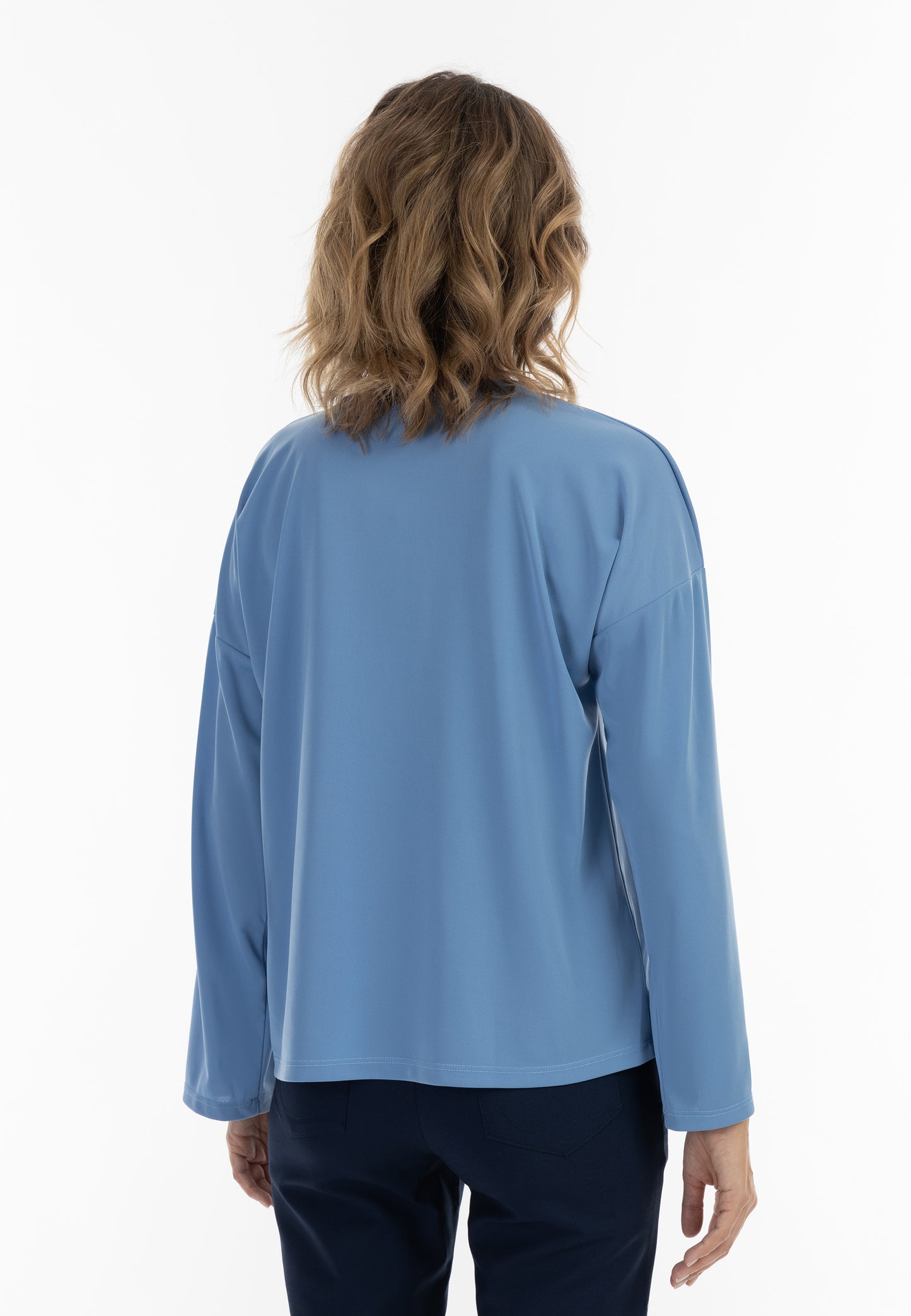 usha BLACK LABEL Women's Long Sleeve Blouse