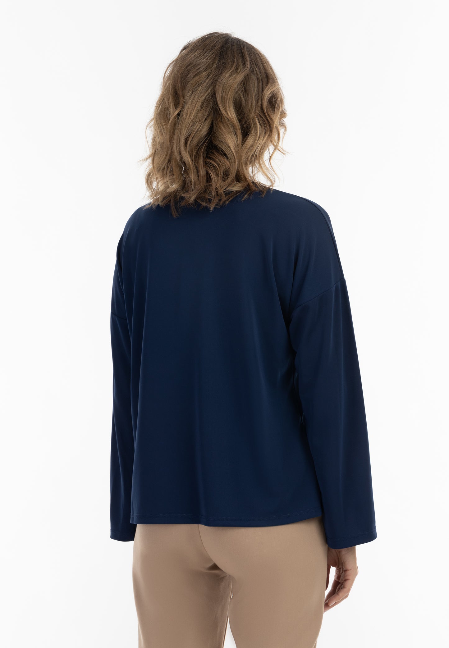 usha BLACK LABEL Women's Long Sleeve Blouse