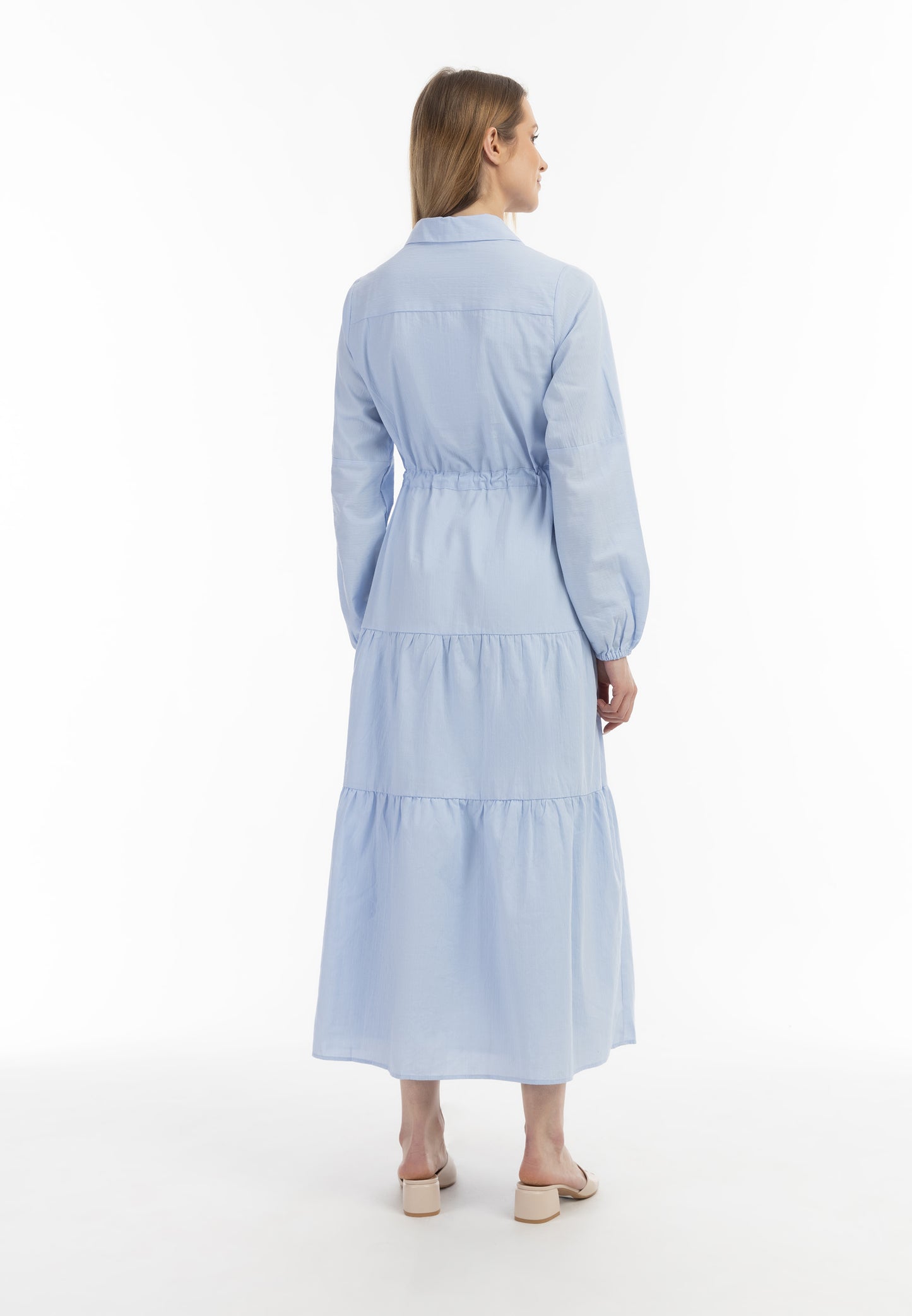usha WHITE LABEL Women's Cotton Maxi Dress
