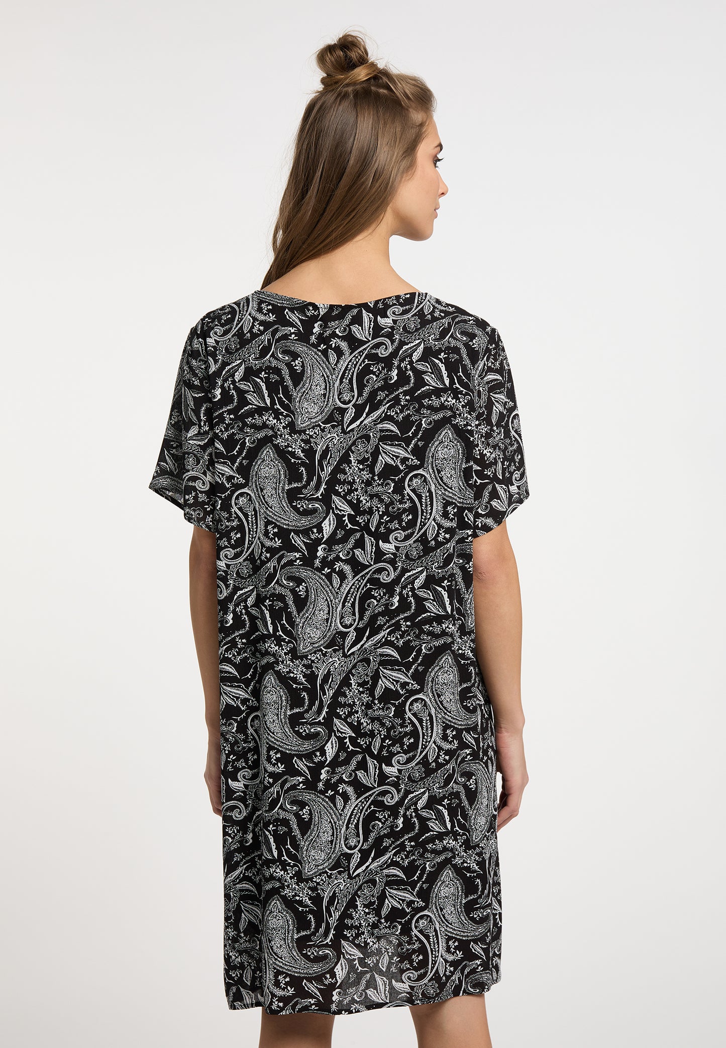 usha FESTIVAL Women's Short Sleeve Dress