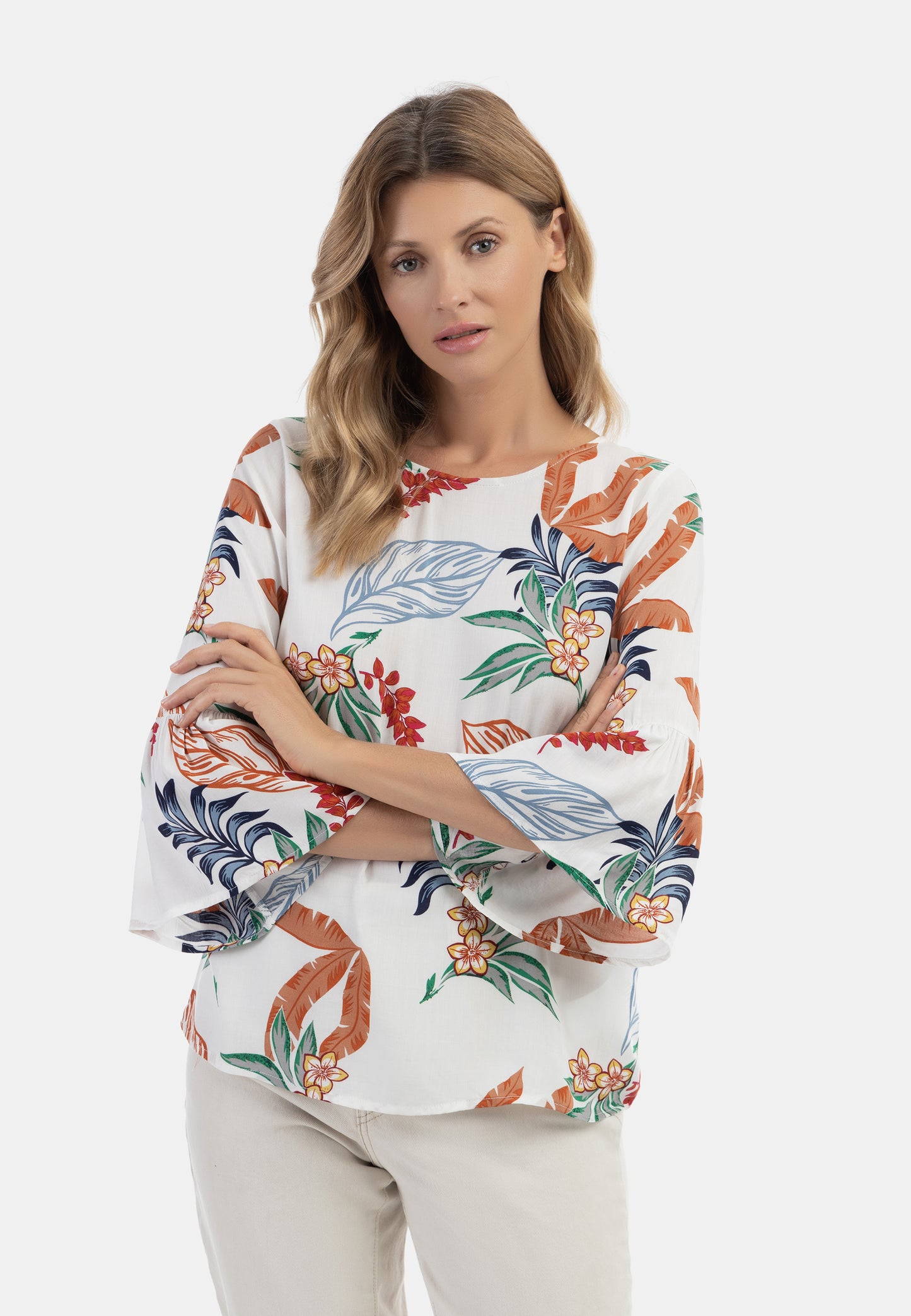 usha Women's Blouse Shirt