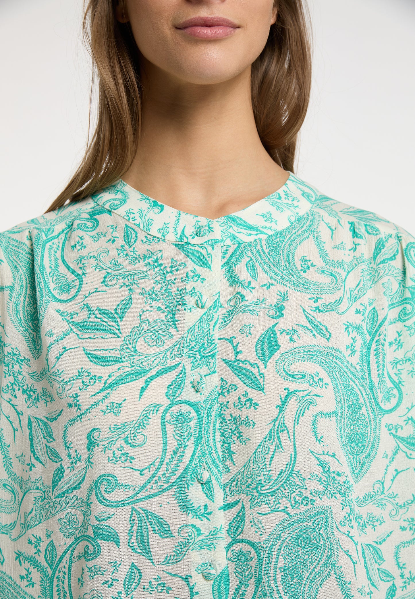 usha FESTIVAL Women's Short Sleeve Blouse