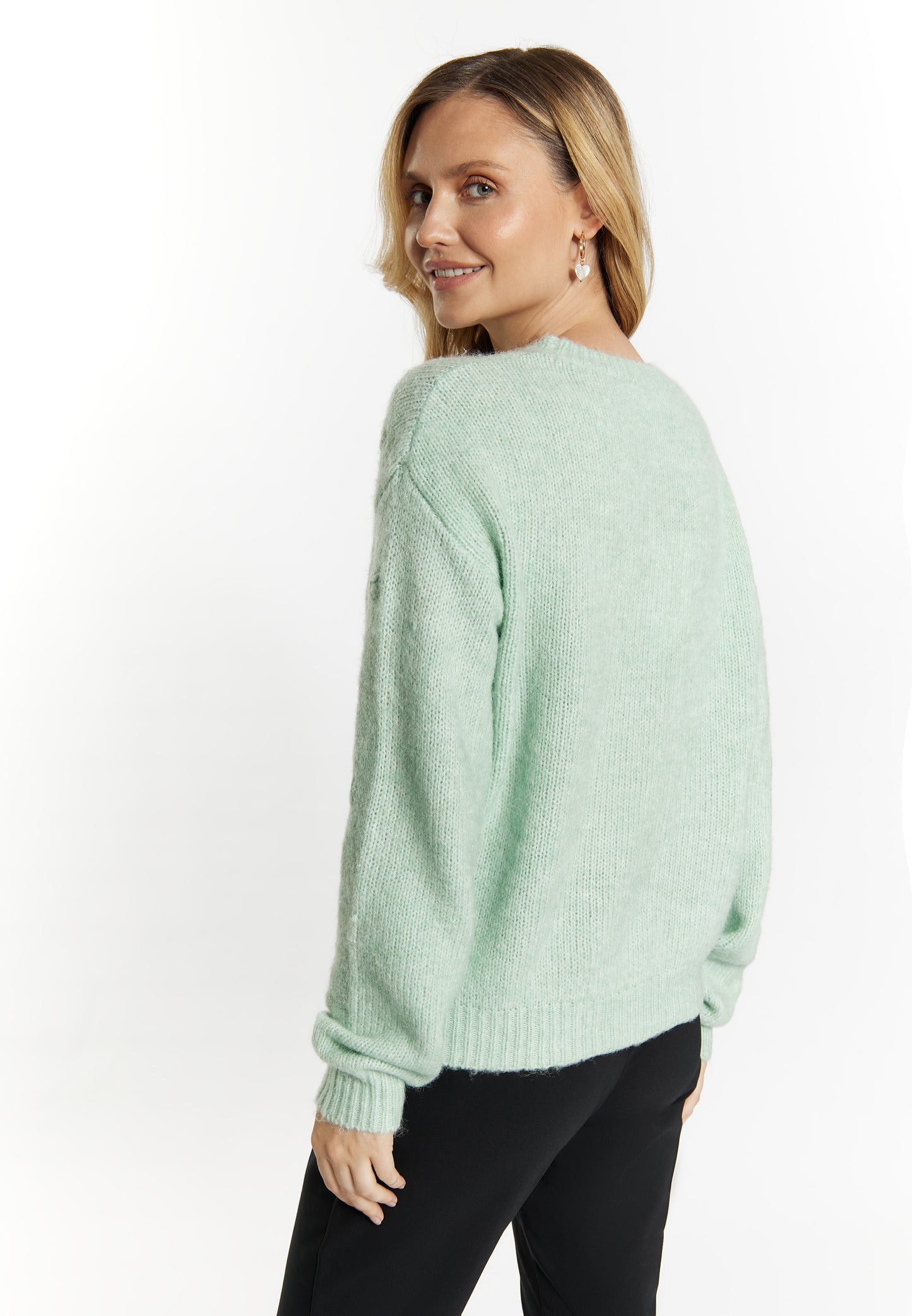 usha Women's Knitted Sweater