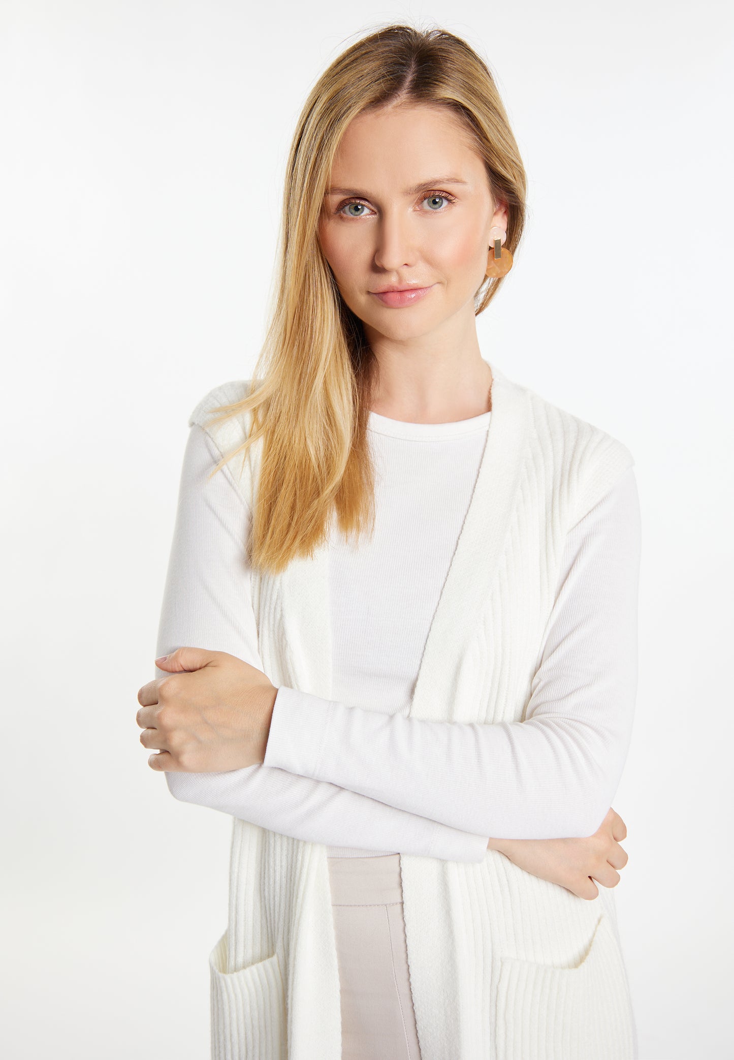 usha WHITE LABEL Women's Knitted Vest