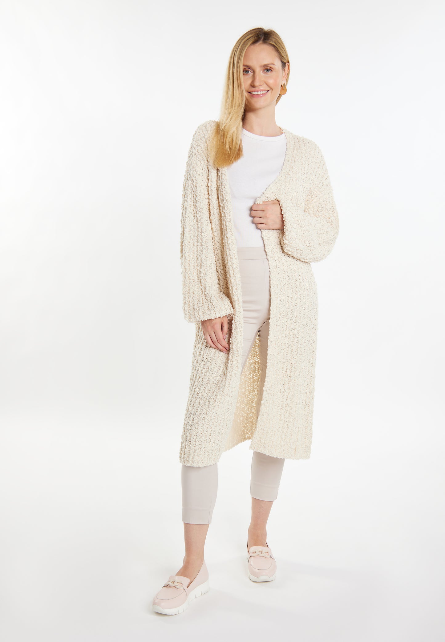 usha WHITE LABEL Women's Knit Cardigan