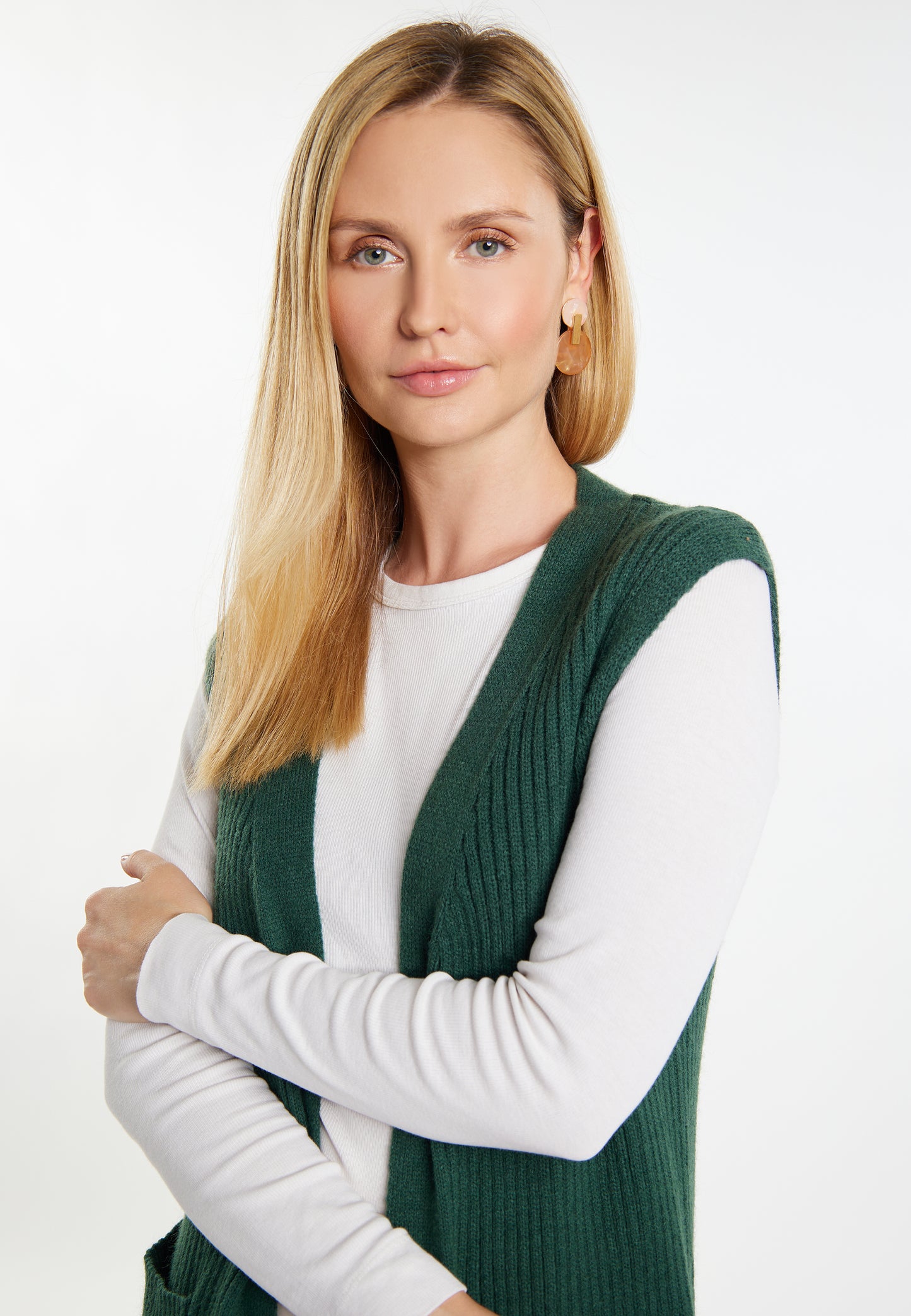 usha WHITE LABEL Women's Knitted Vest