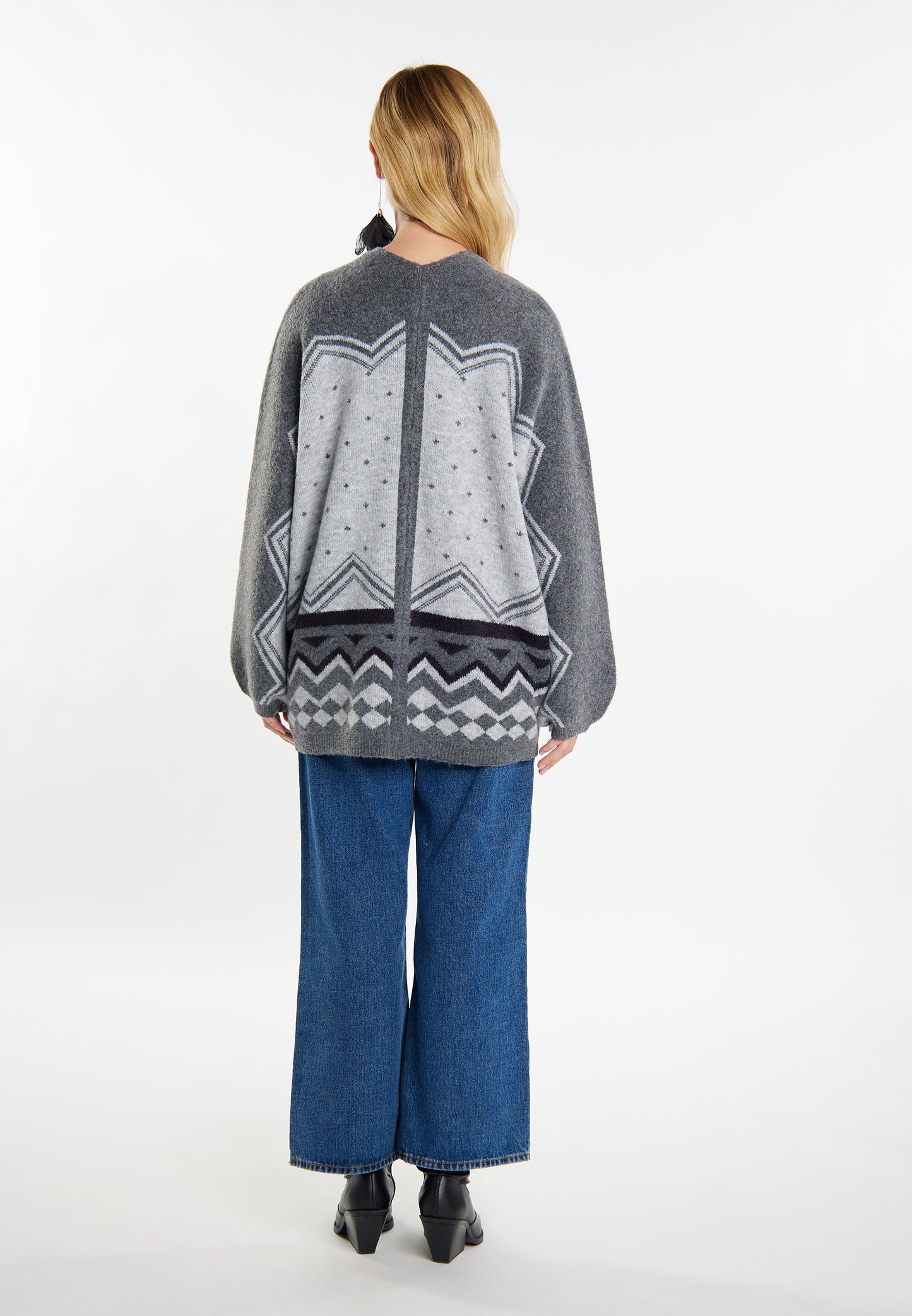 usha FESTIVAL Women's Knit Cardigan