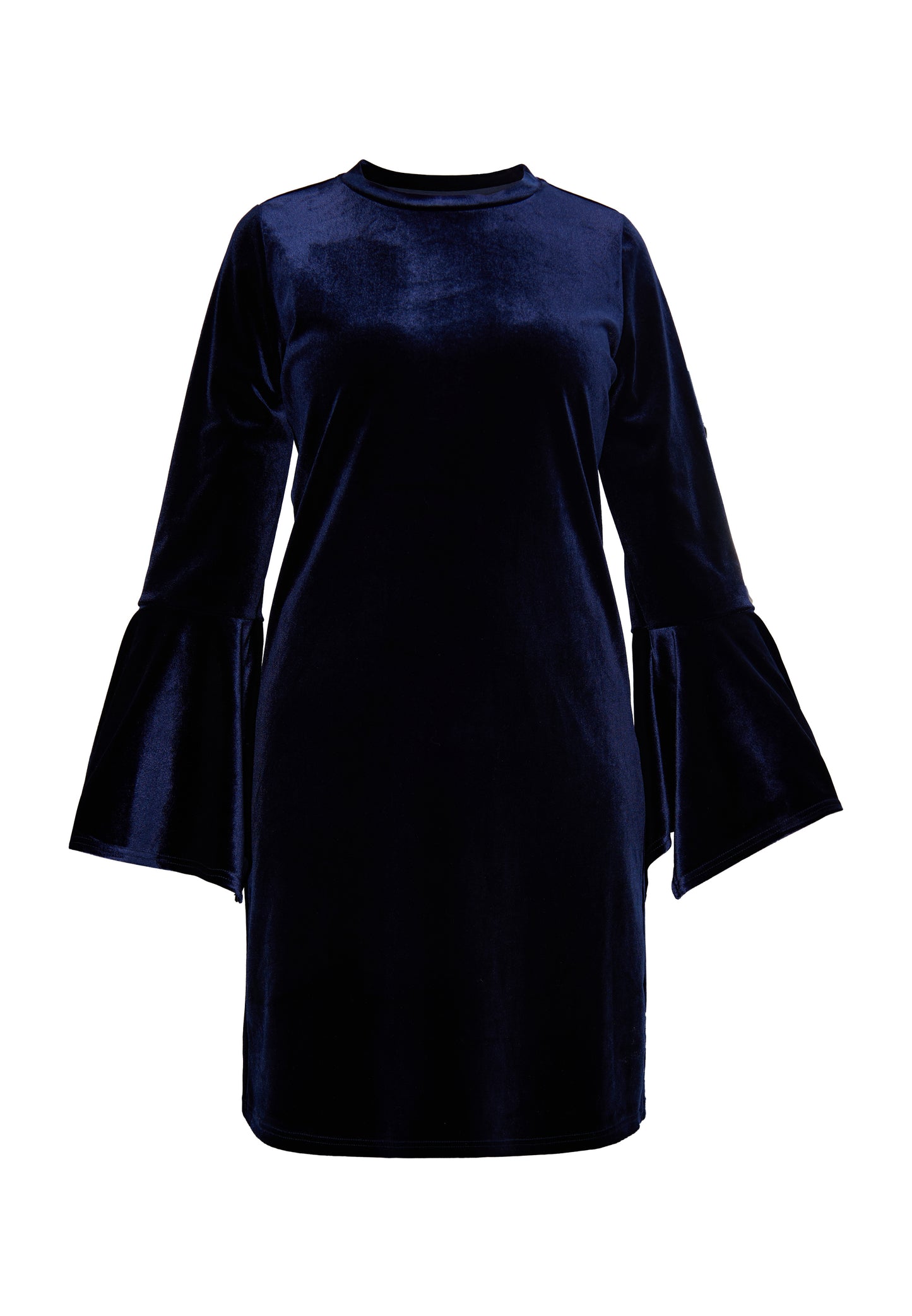 usha Women's Velvet Mini Dress