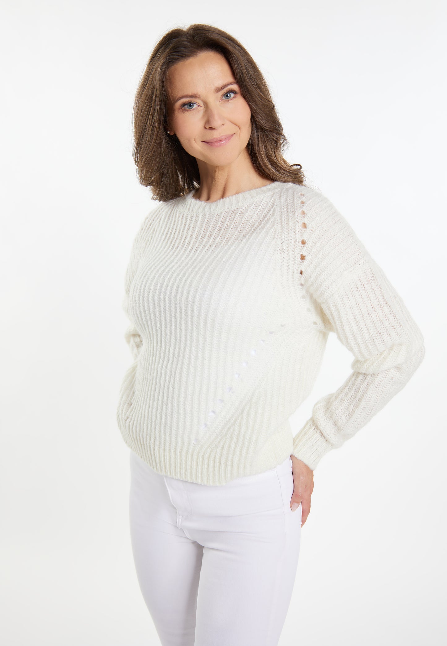 usha WHITE LABEL Women's Knitted Sweater