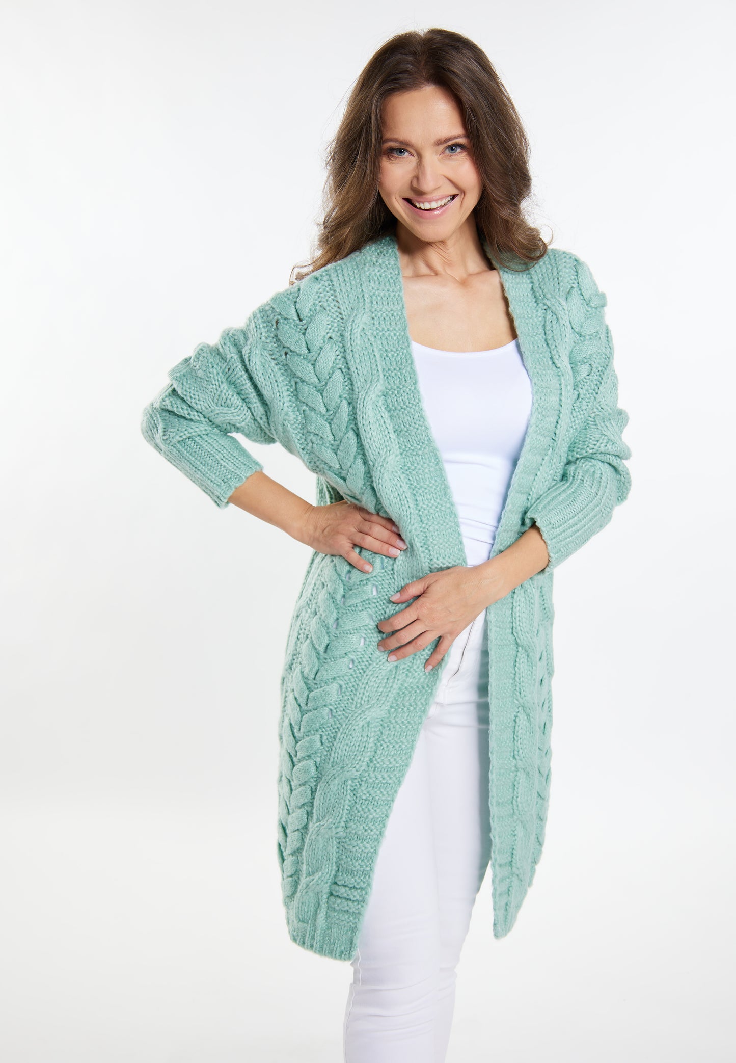 usha WHITE LABEL Women's Cardigan