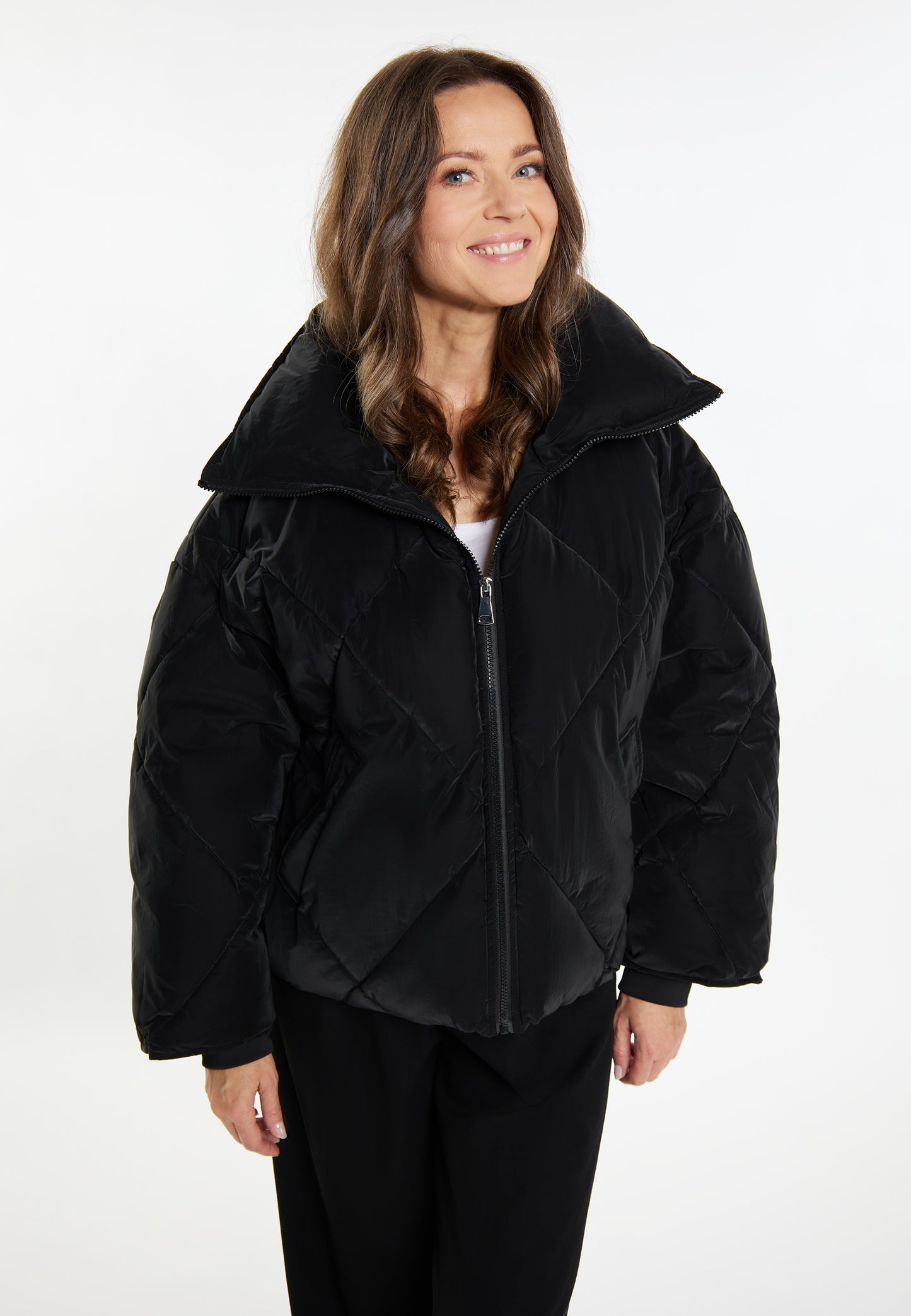 usha WHITE LABEL Women's Quilted Jacket