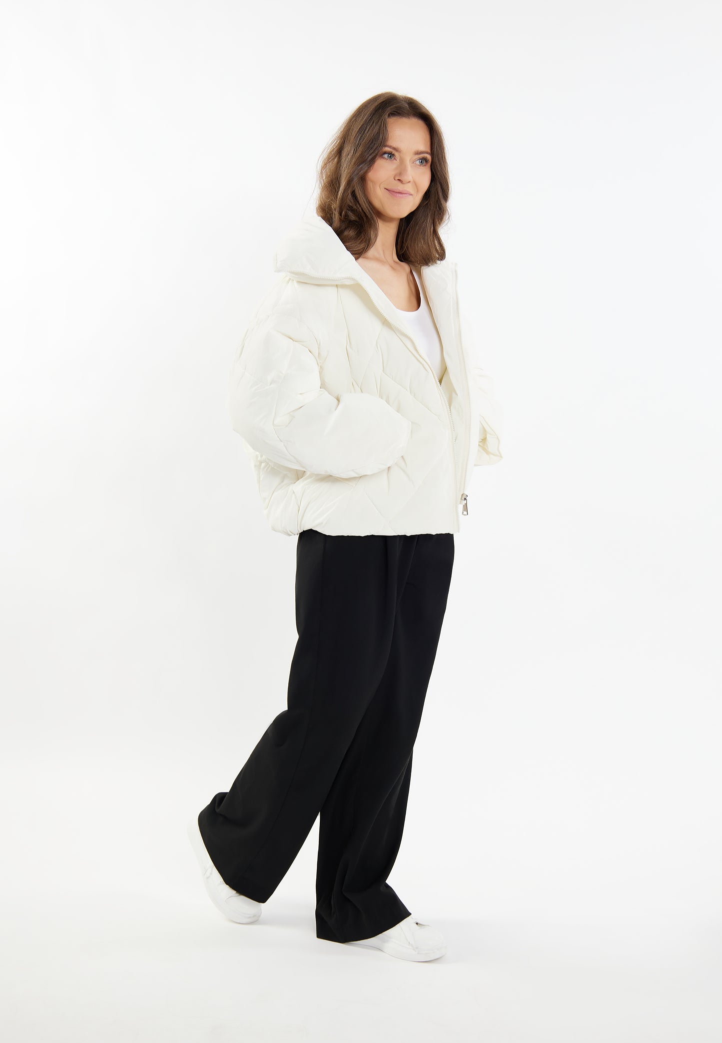 usha WHITE LABEL Women's Quilted Jacket
