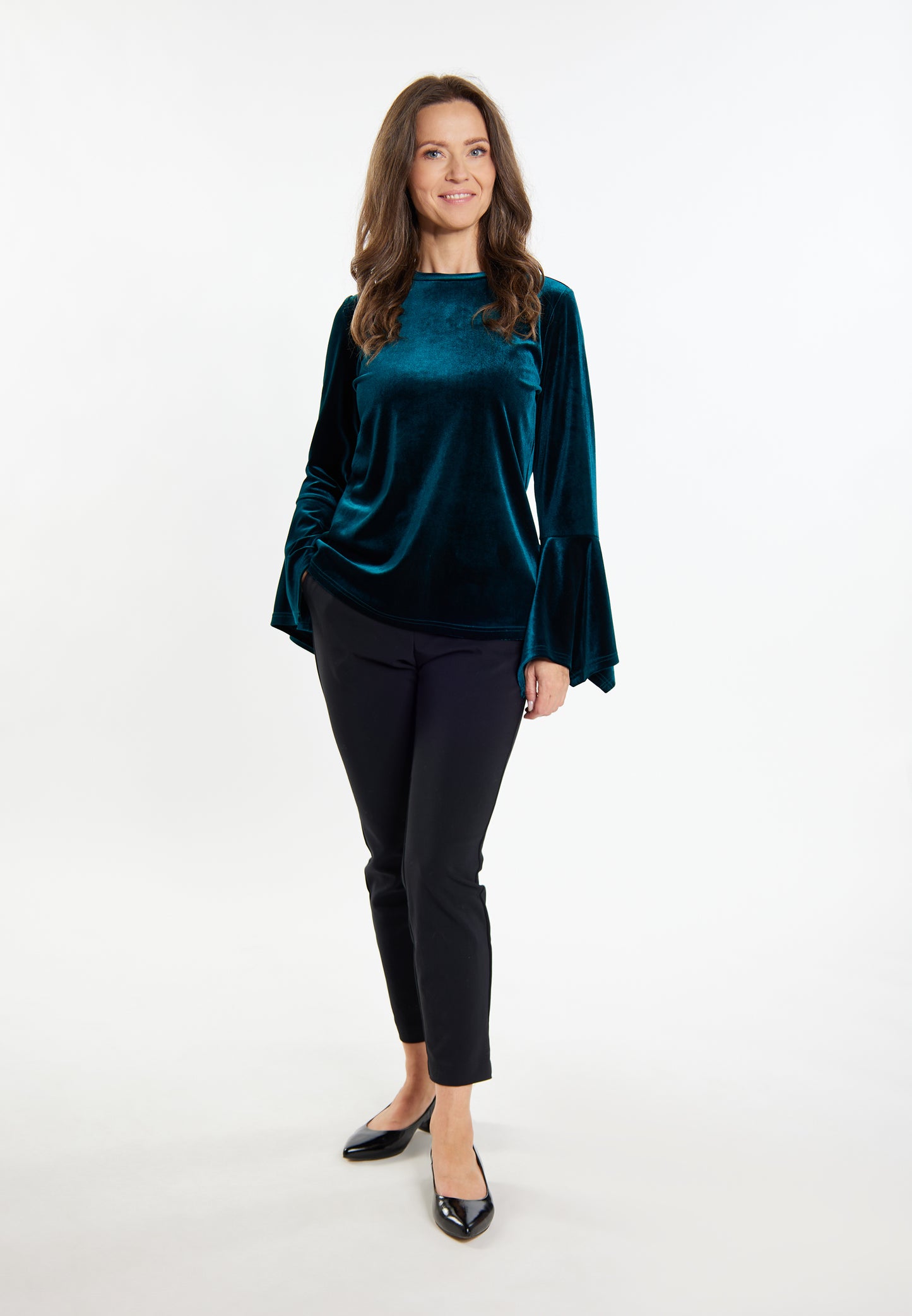 usha Damen Samtshirt