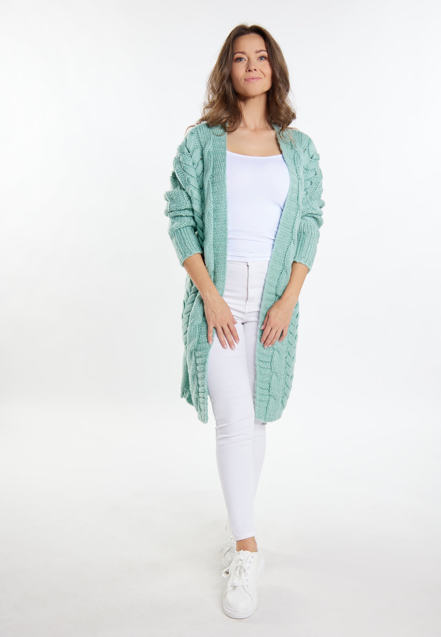 usha WHITE LABEL Women's Cardigan