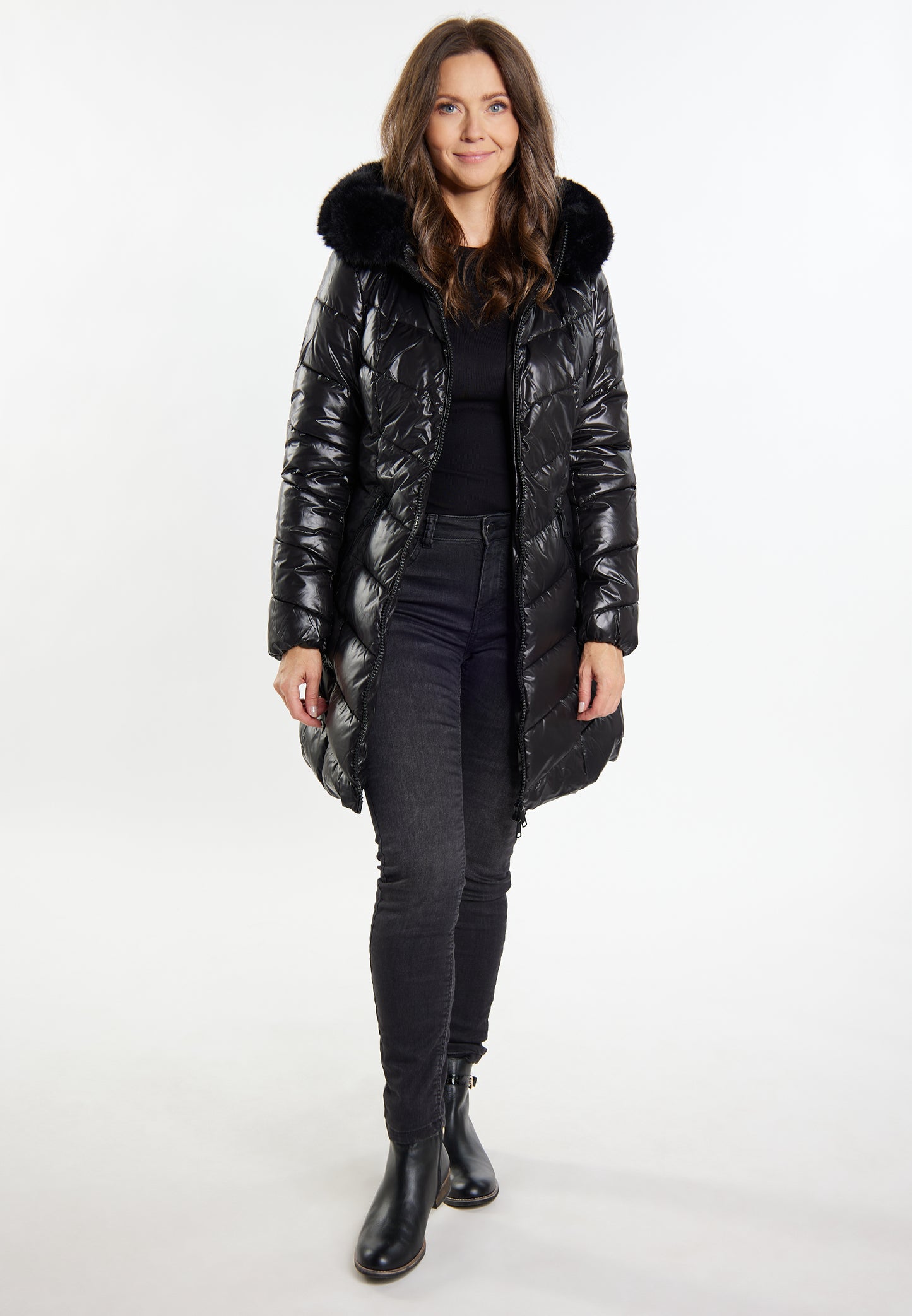 usha Damen Steppmantel