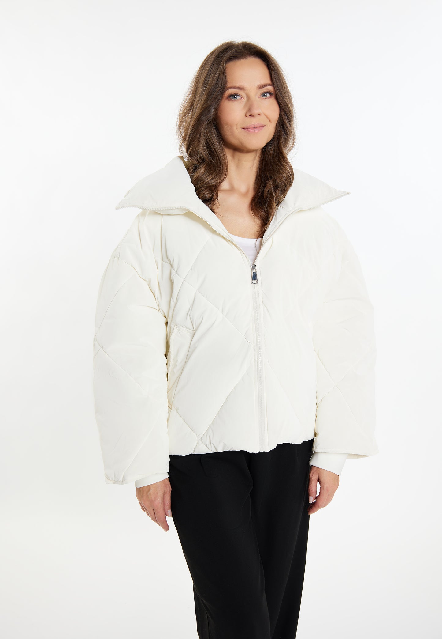 usha WHITE LABEL Women's Quilted Jacket
