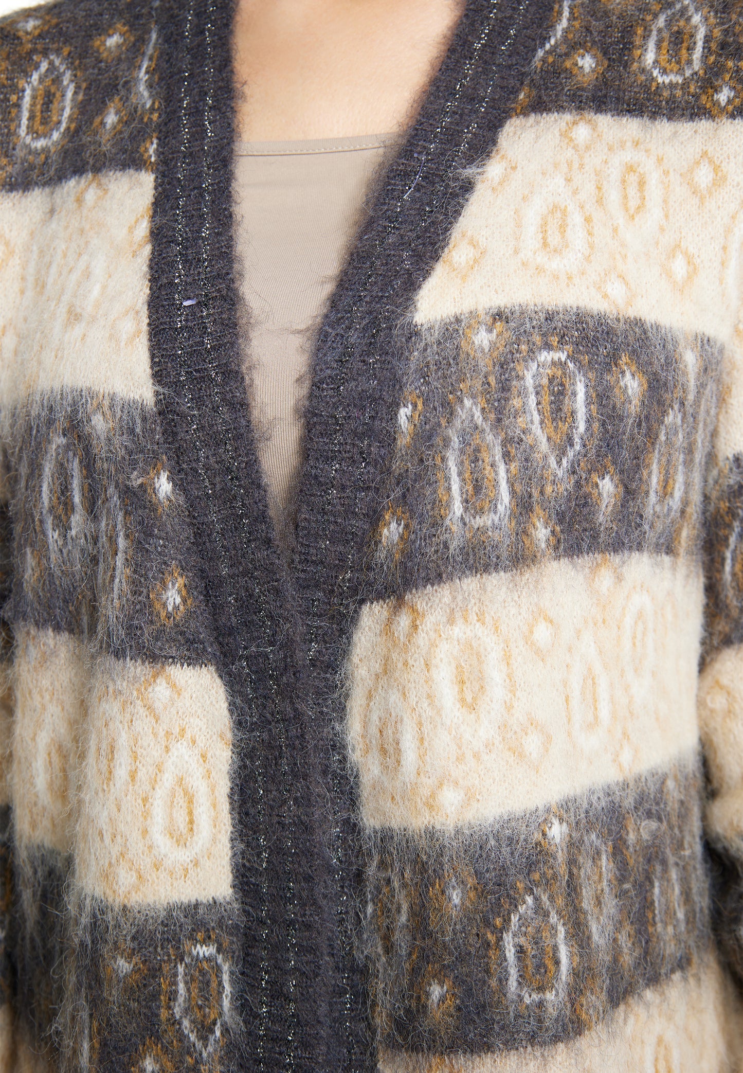 usha FESTIVAL Women's Knit Cardigan