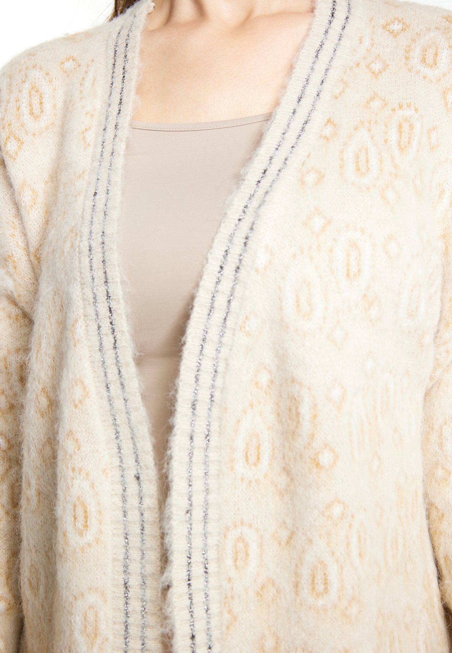 usha FESTIVAL Women's Knit Cardigan