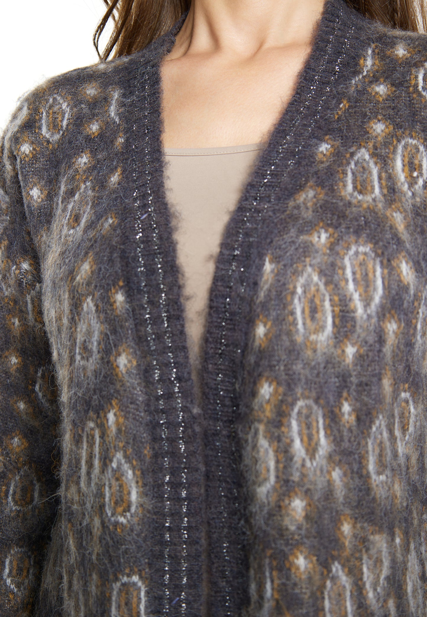 usha FESTIVAL Women's Knit Cardigan