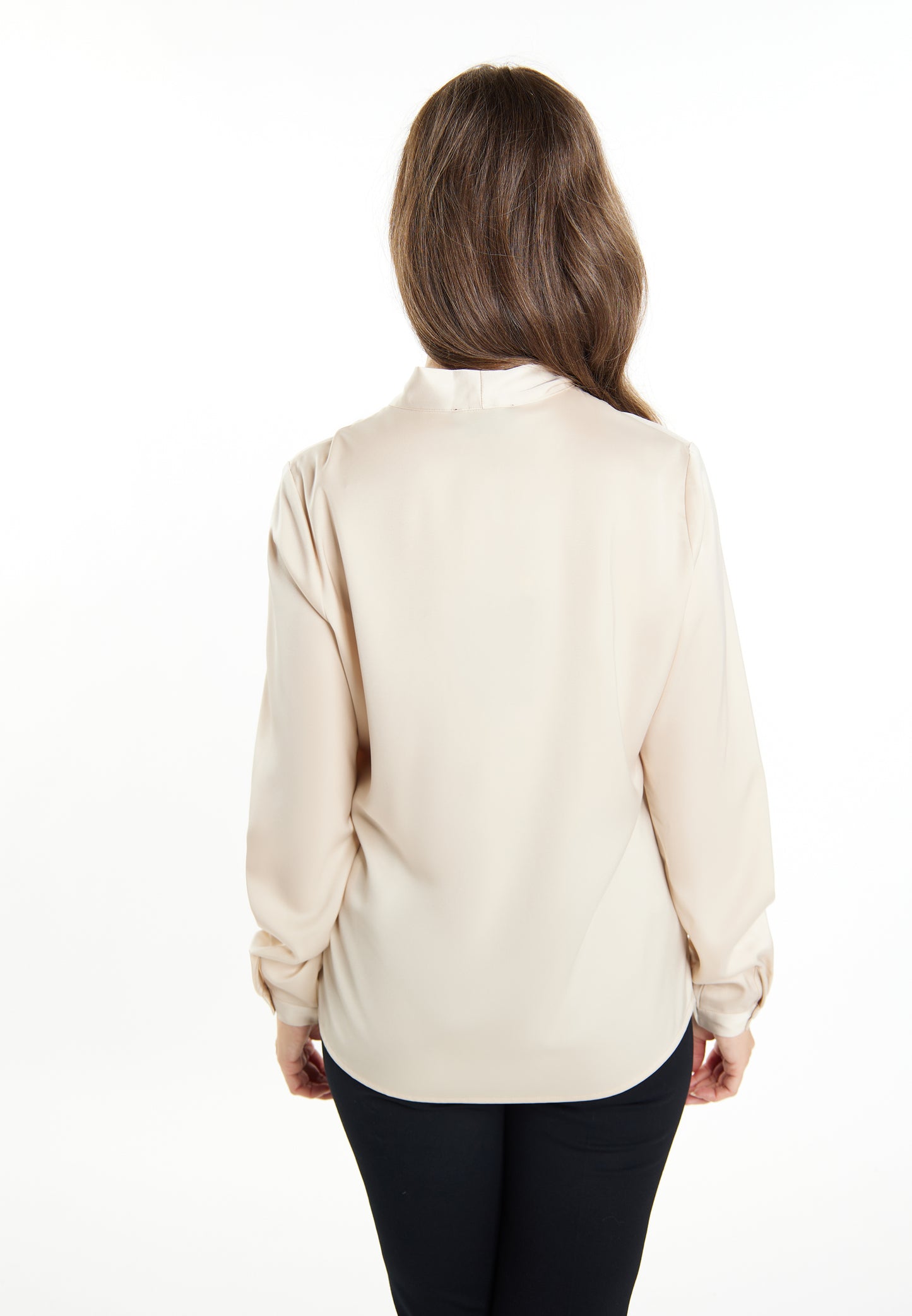 usha BLACK LABEL Women's Long Sleeve Blouse