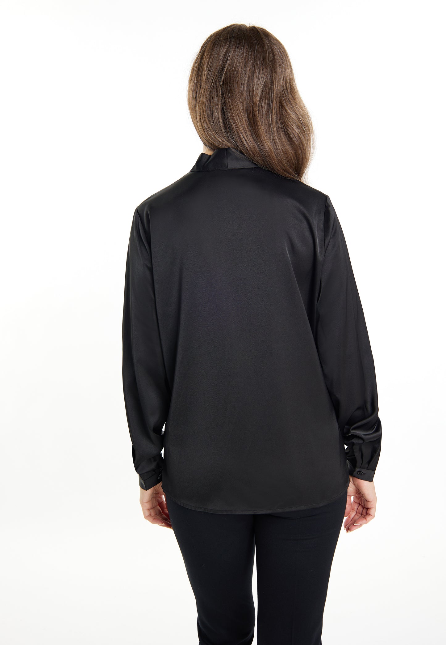 usha BLACK LABEL Women's Long Sleeve Blouse